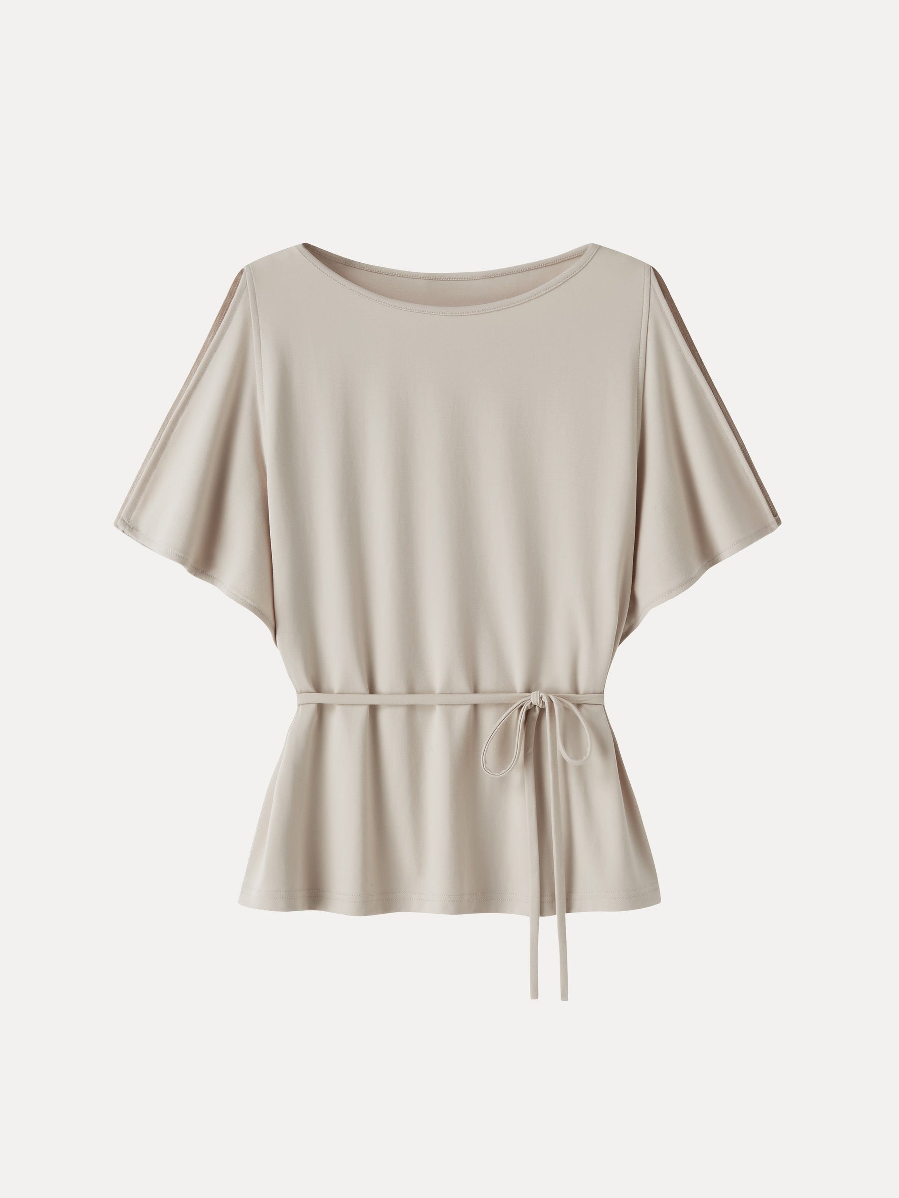 CoolTouch Relaxed Boatneck Self-Tie Top
