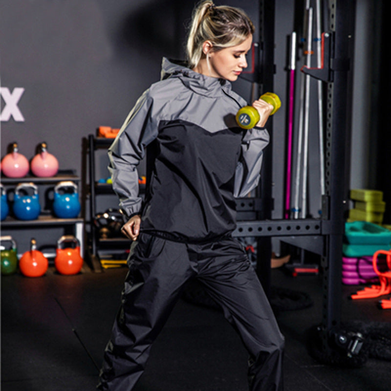 Premium Sweat Suit - Two-Piece Training Set with Inner Mesh