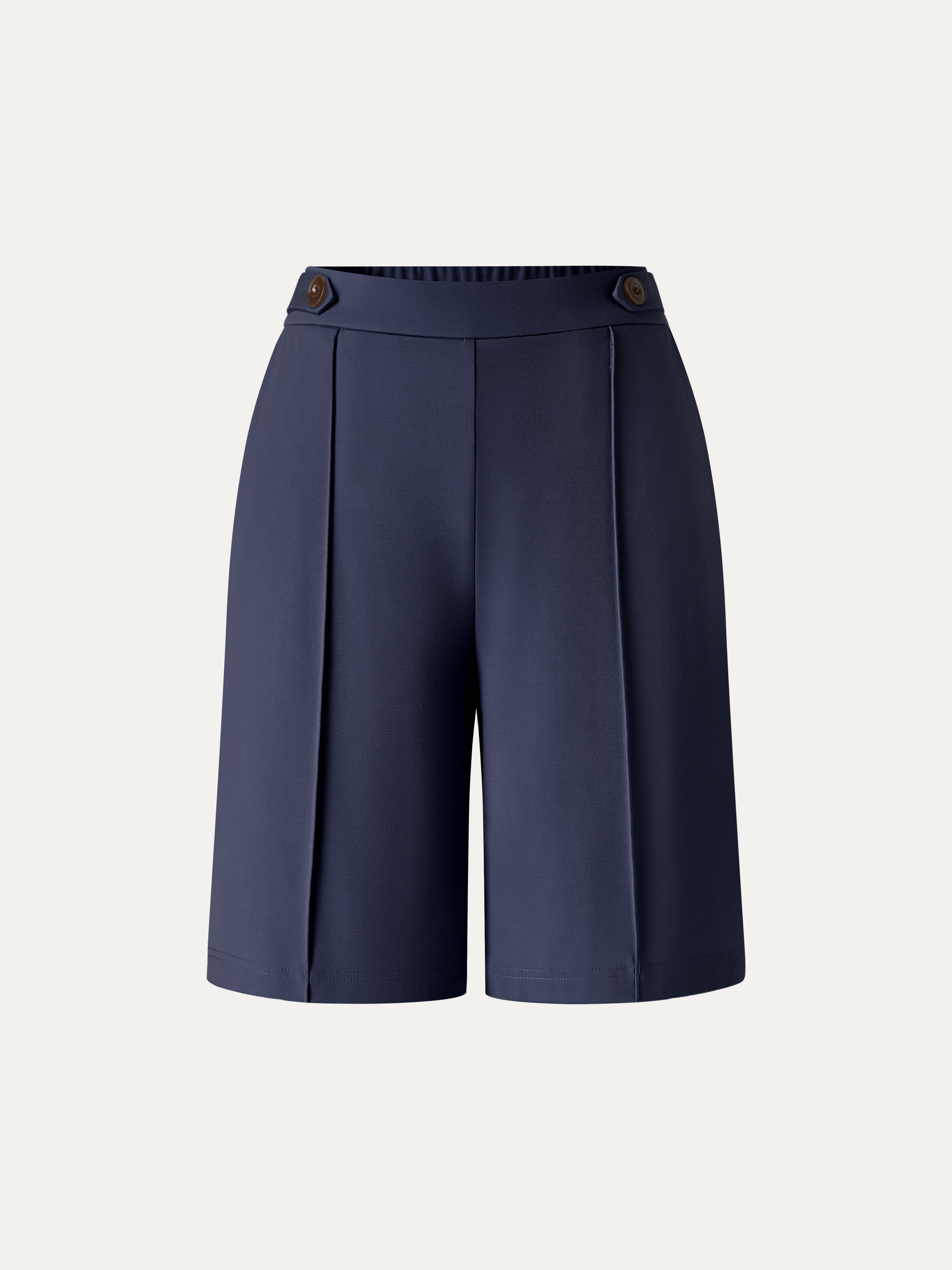 Bamboo Ponte Essential Shorts with Pockets