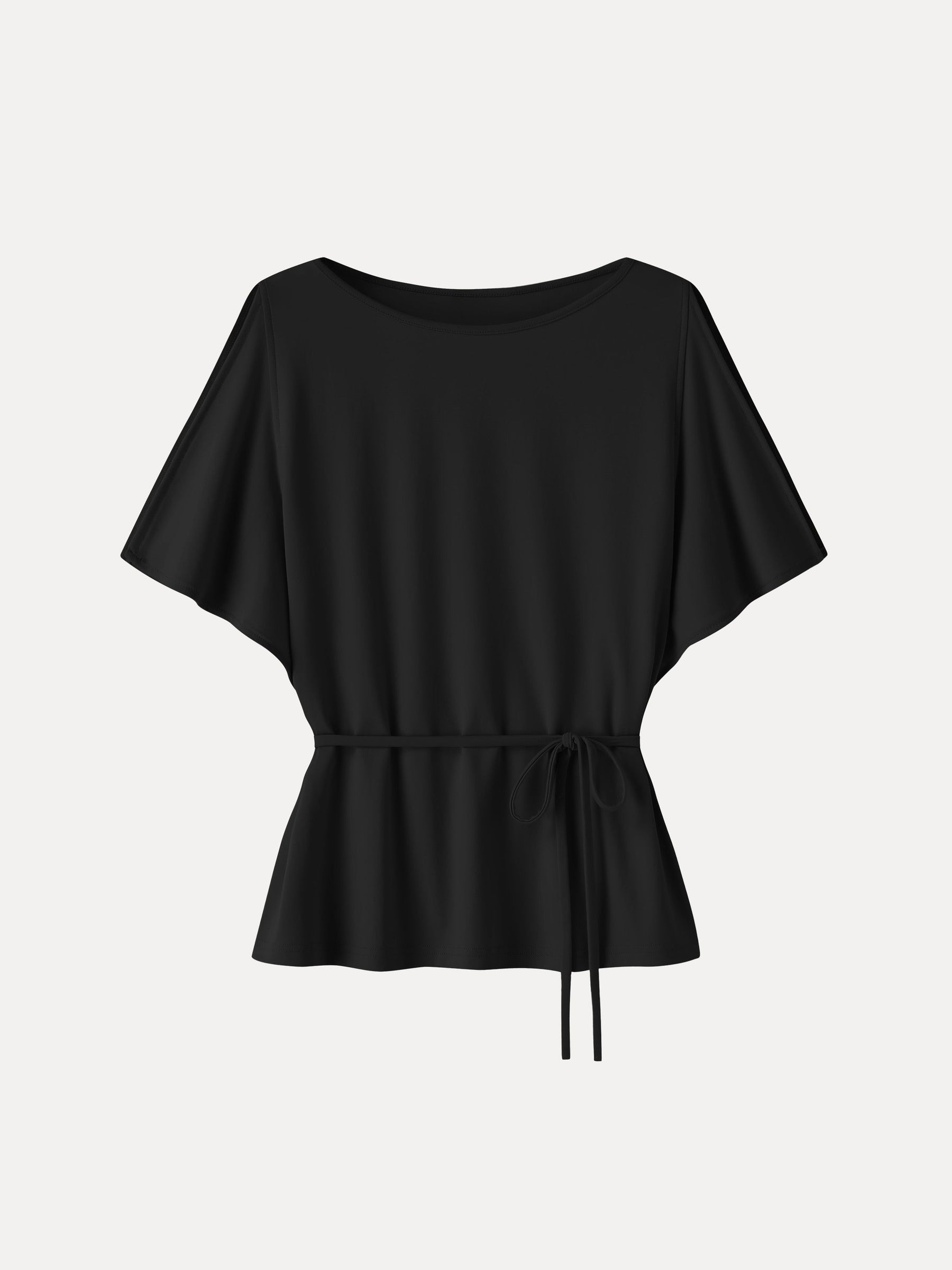 CoolTouch Relaxed Boatneck Self-Tie Top