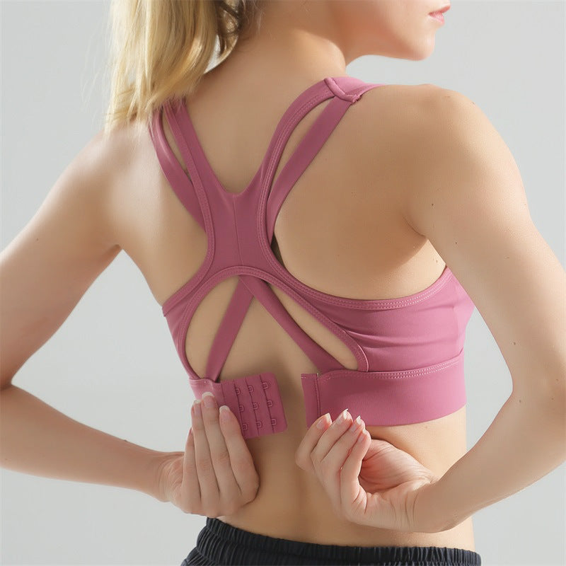 Women's Backless Yoga Vest - Strappy Sports Tank Top