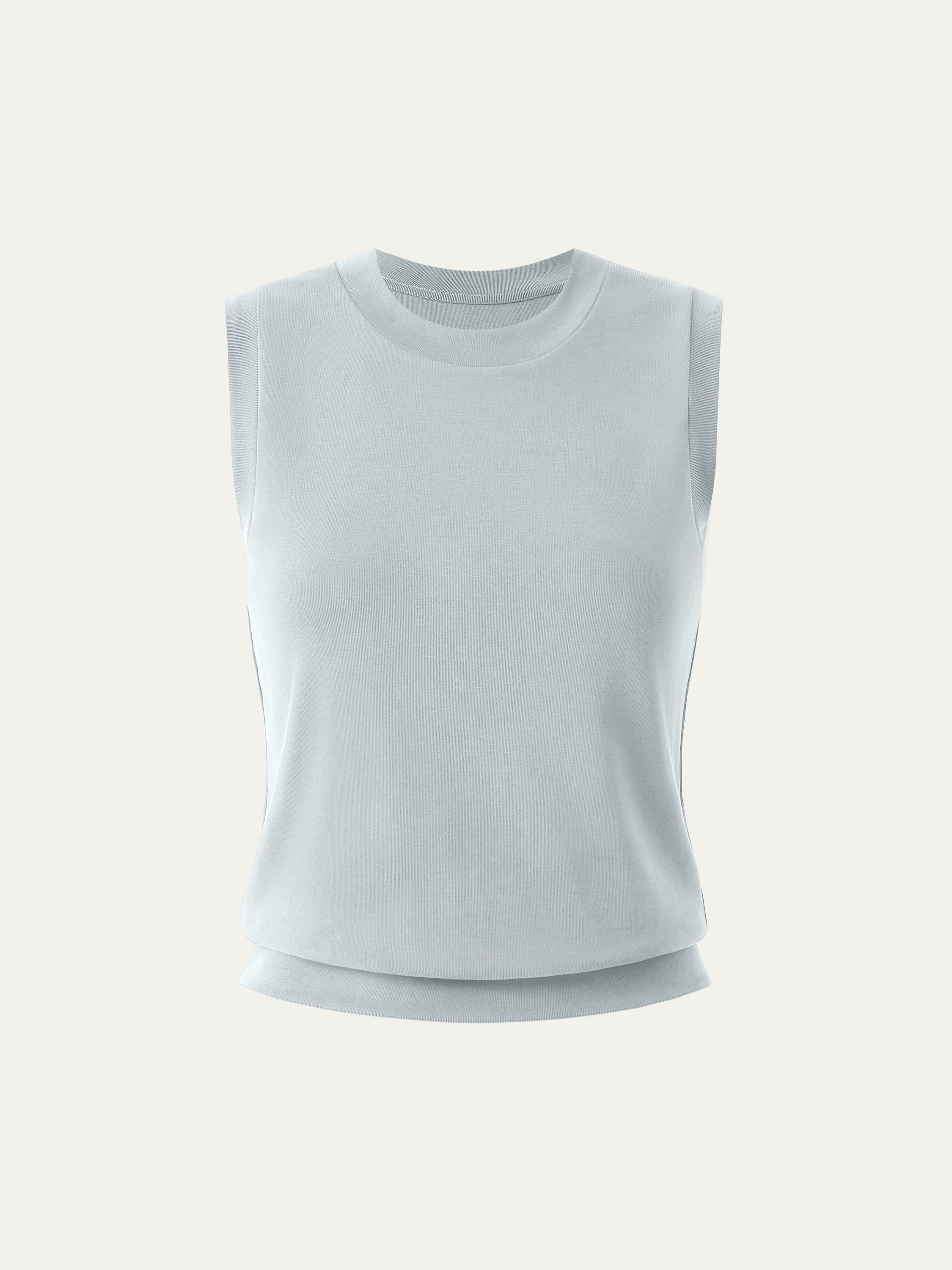 Sandwashed Crew Neck Top
