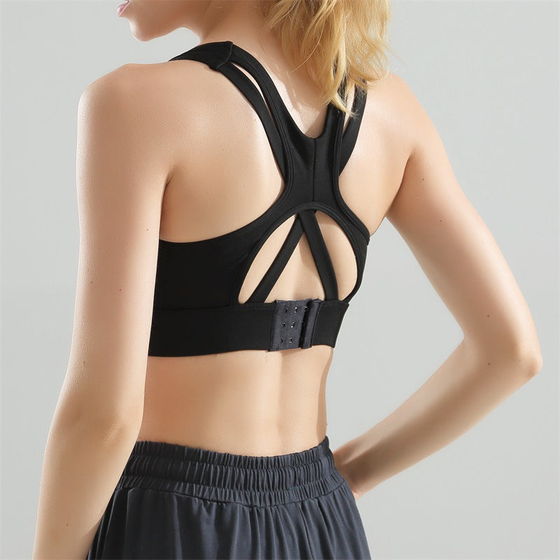 Women's Backless Yoga Vest - Strappy Sports Tank Top
