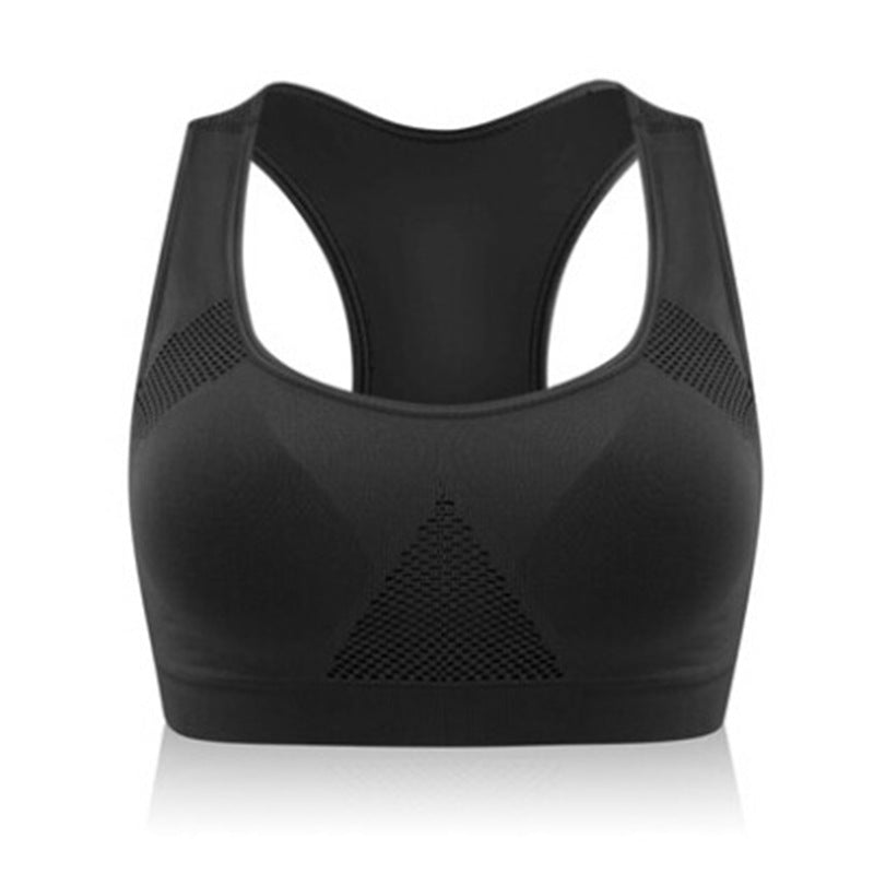 Women's Mesh Sports Bra - Quick-Drying Yoga & Running Bra
