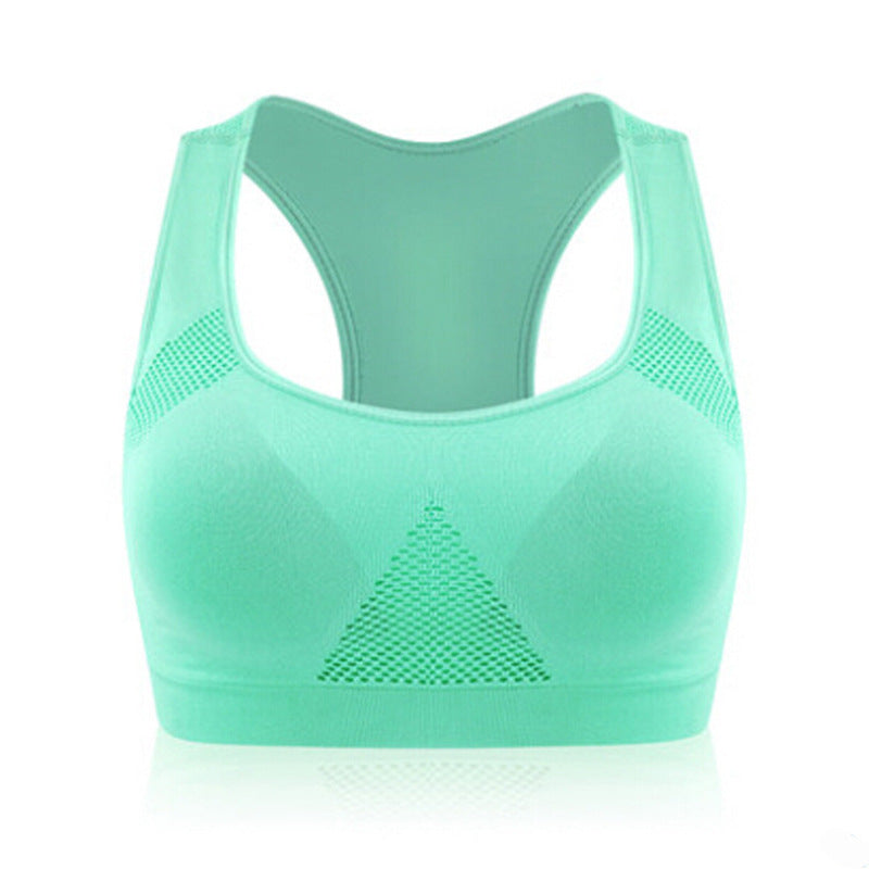 Women's Mesh Sports Bra - Quick-Drying Yoga & Running Bra