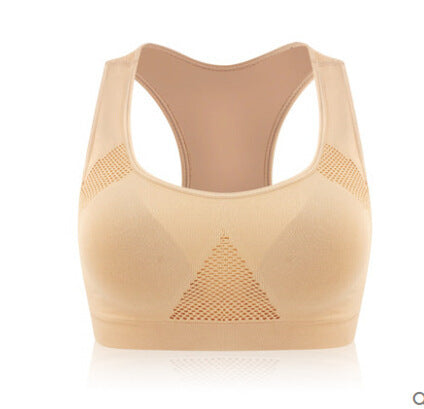 Women's Mesh Sports Bra - Quick-Drying Yoga & Running Bra
