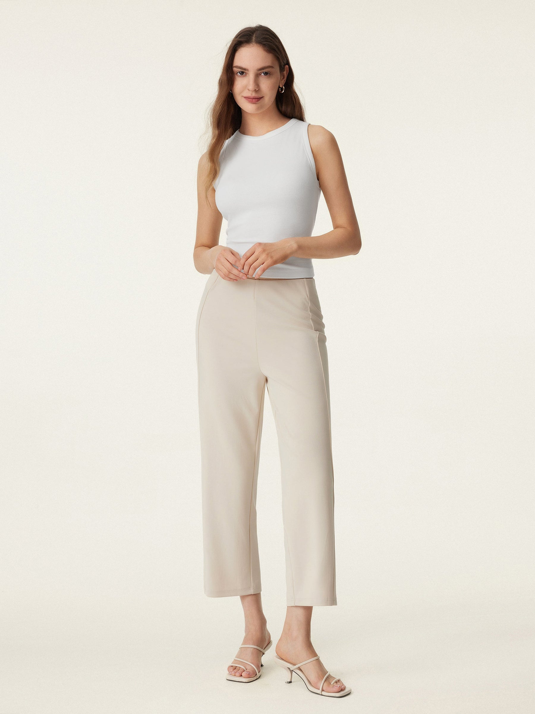 Crewneck Cotton New Airy Bra Tank