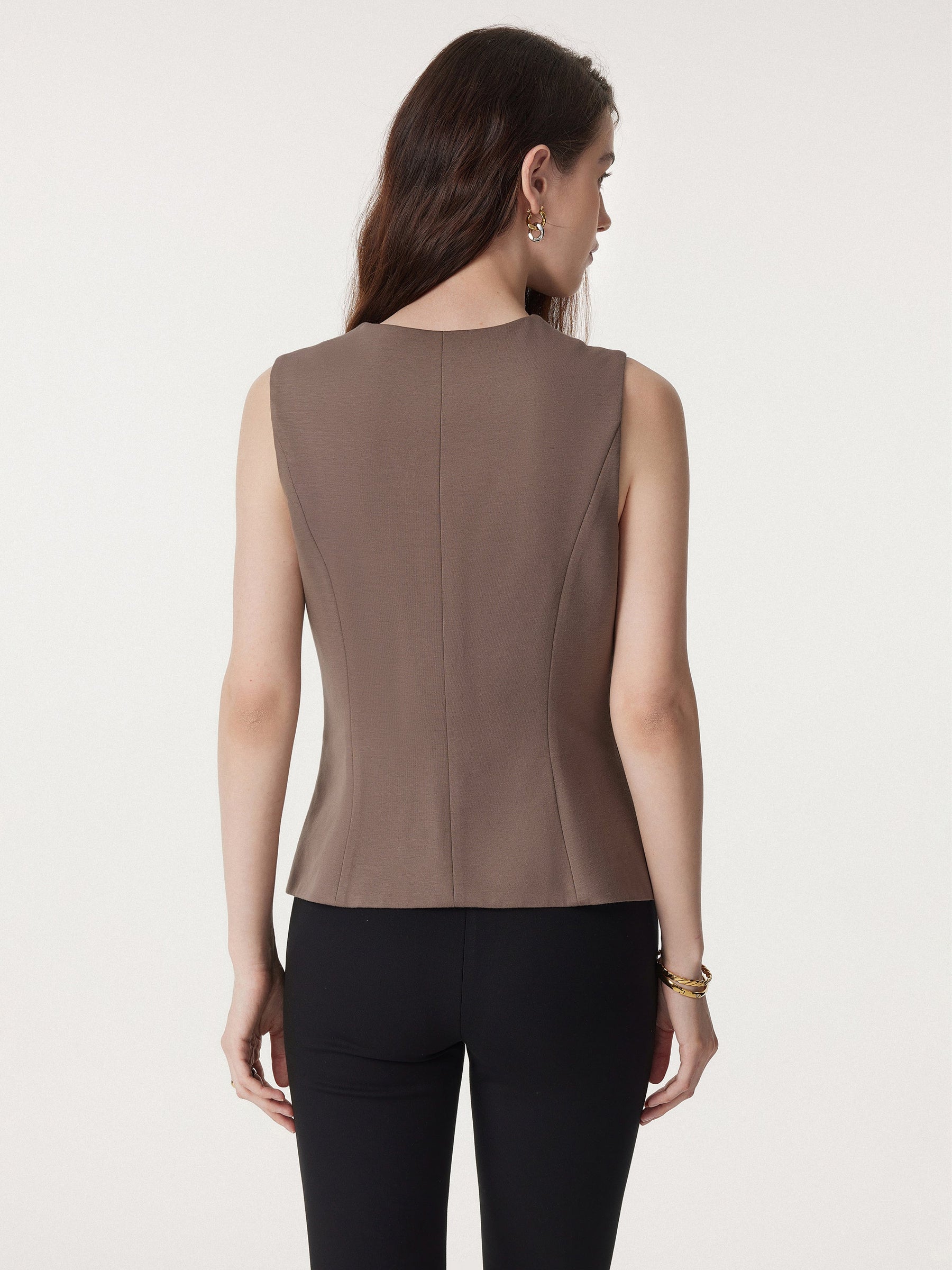 Office Staple Waistcoat with Pockets