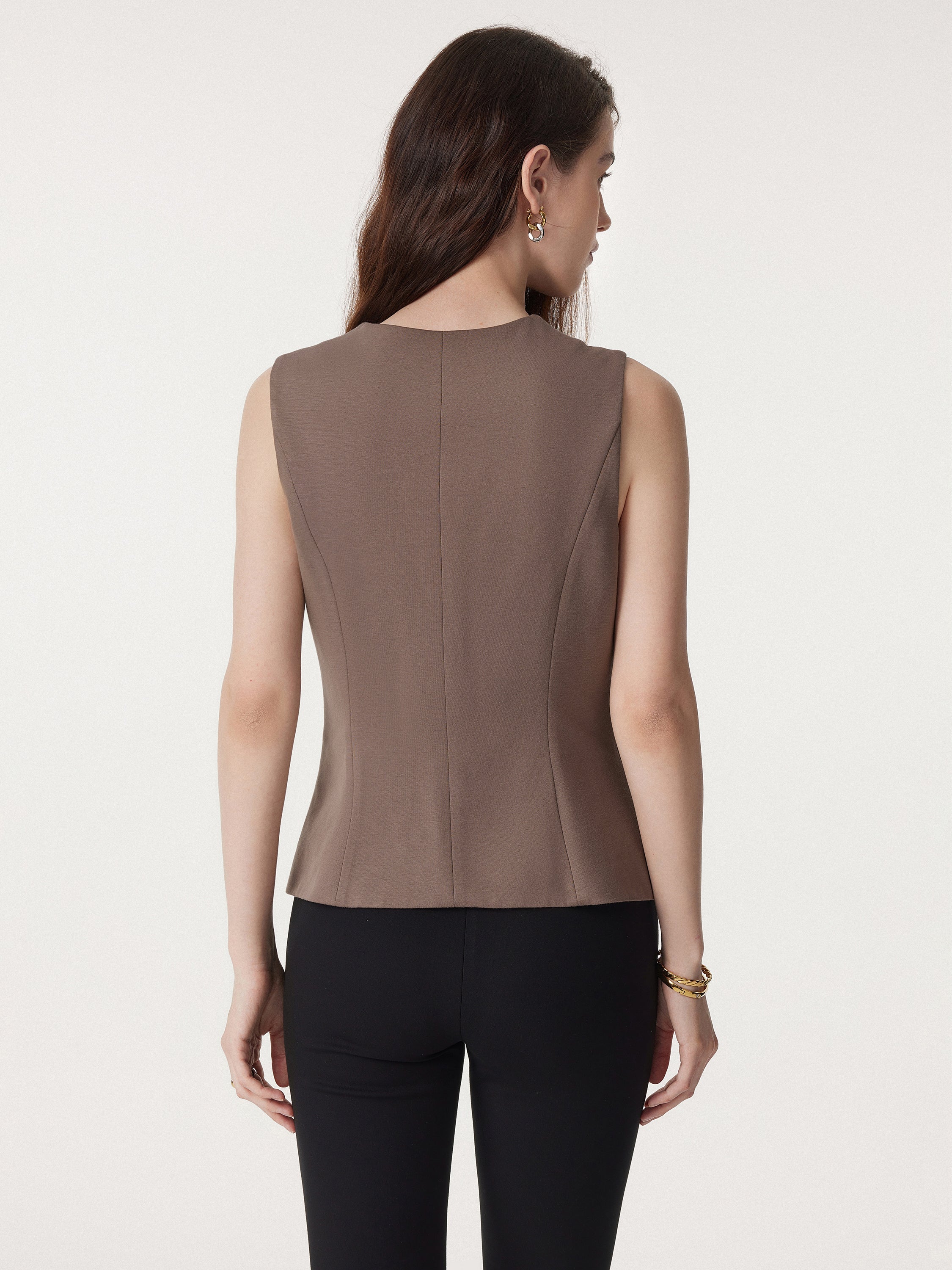 Office Staple Waistcoat with Pockets