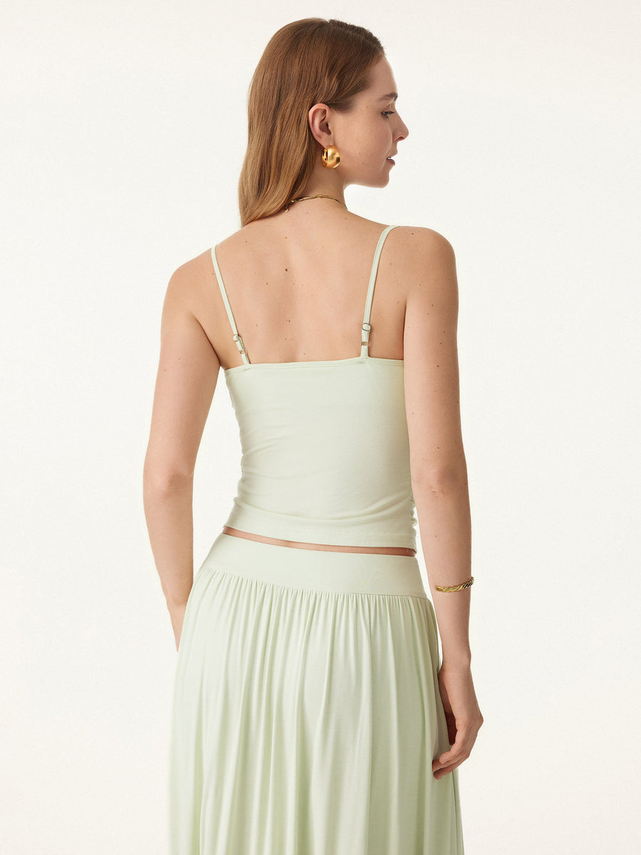 Adjustable Spaghetti Straps New Airy Bra Tank