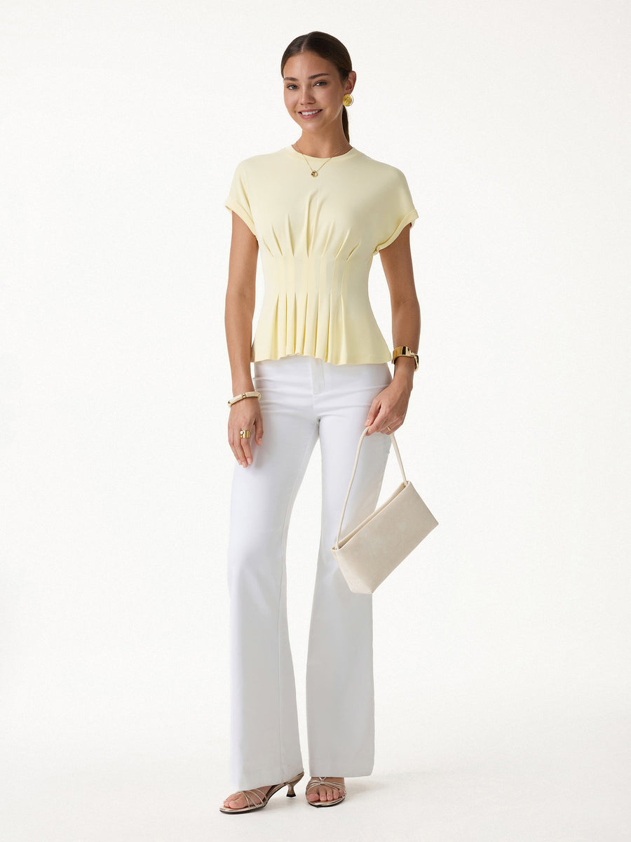 Tucked Short Sleeve Tee