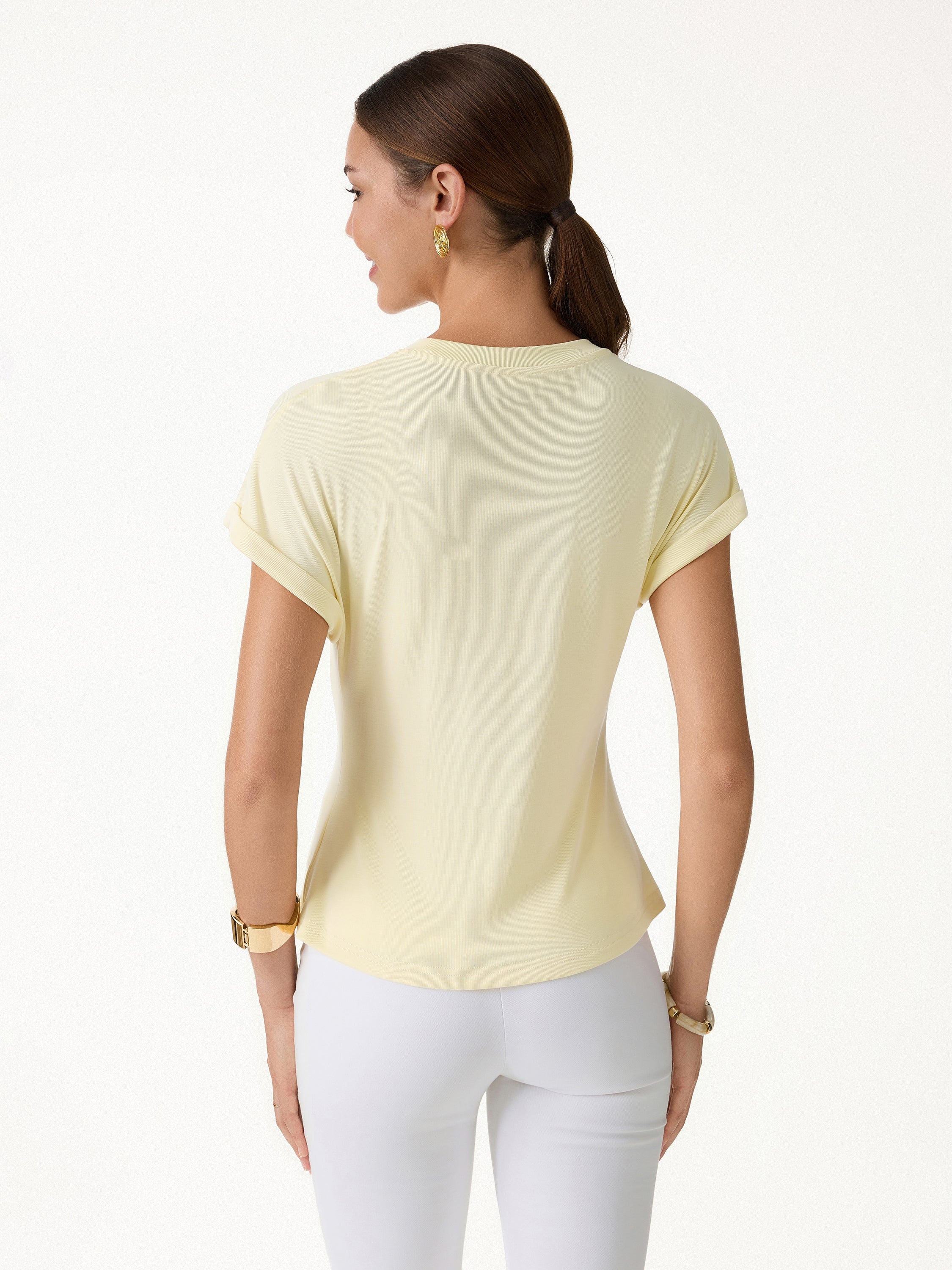 Tucked Short Sleeve Tee