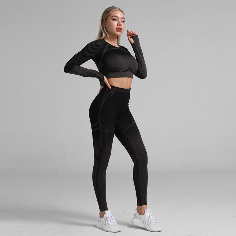 Women's Compression Gym Leggings - High-Waist Fitness Tights