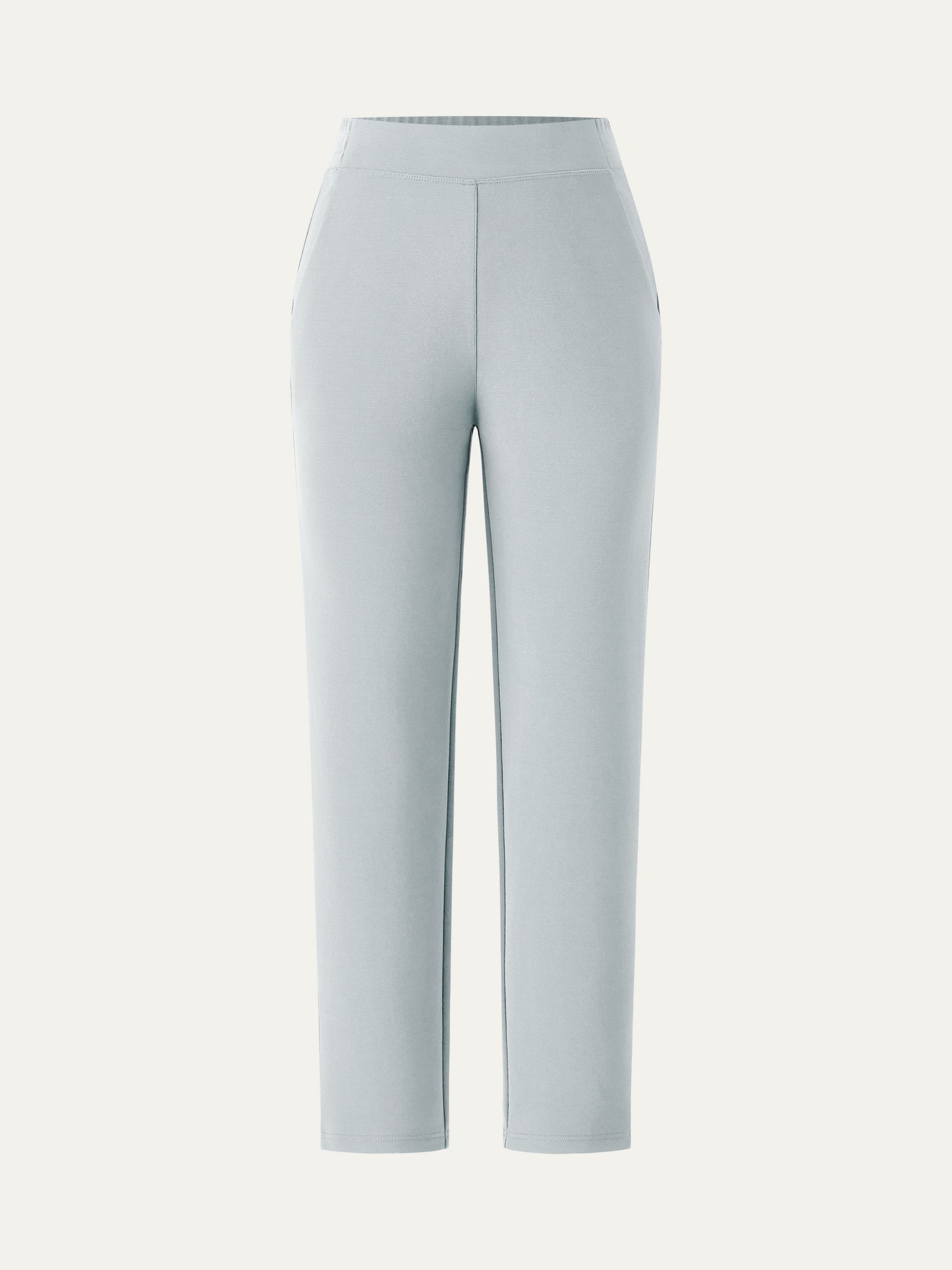 Mid Rise Pull-on Tapered Pant with Pockets