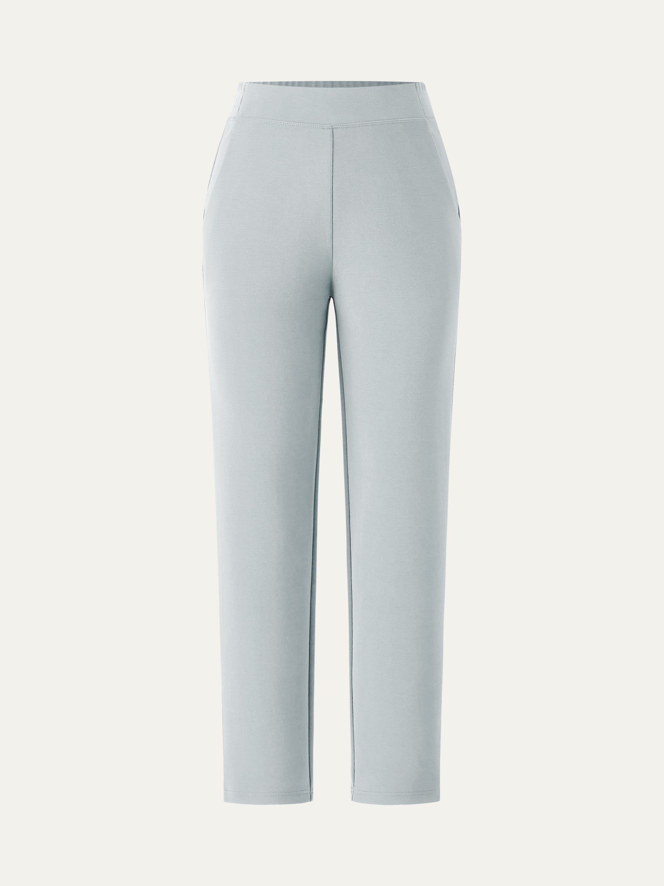 Mid Rise Pull-on Tapered Pant with Pockets