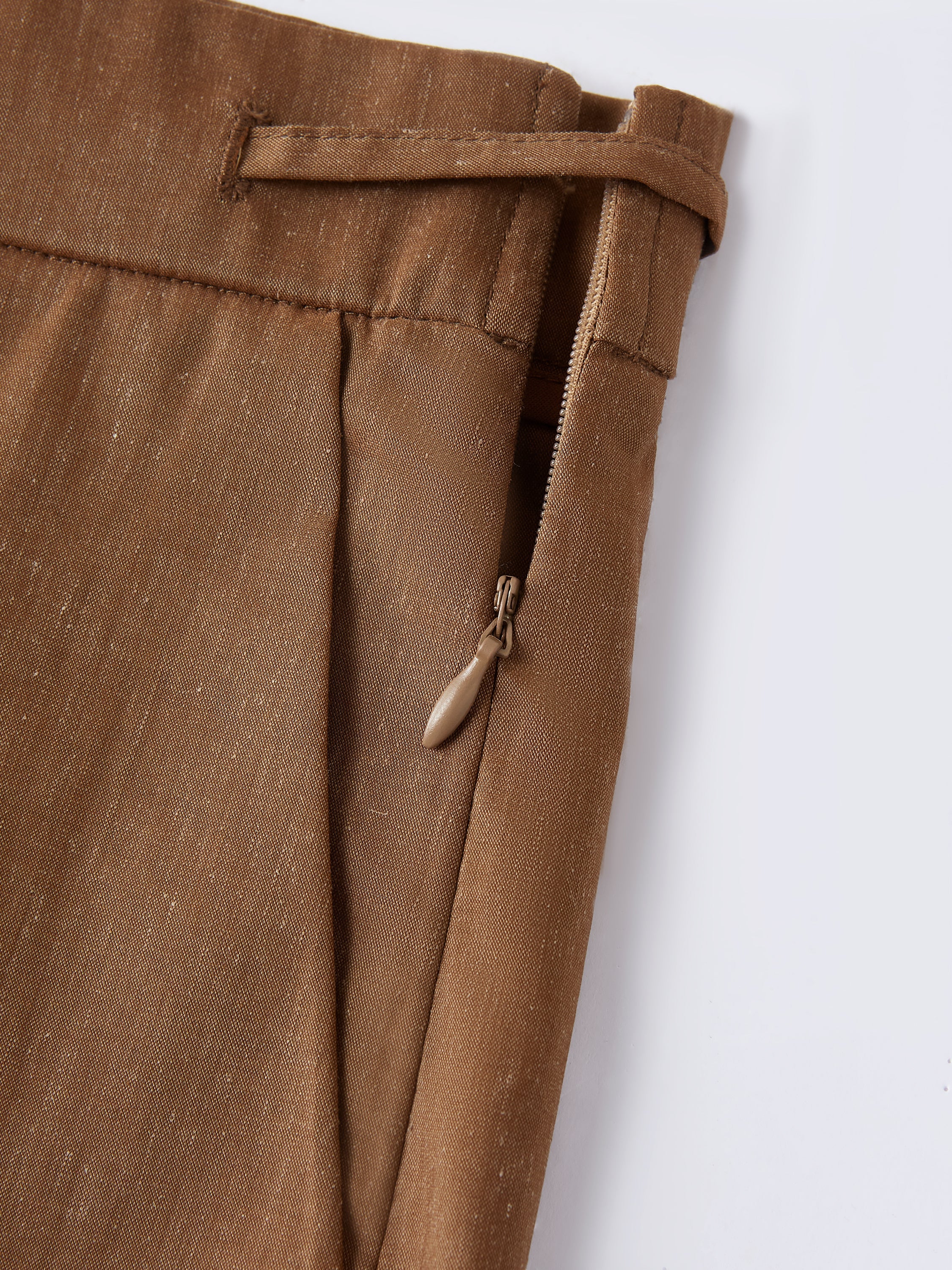 Linen Drawstring Wide Leg Pant with Pockets