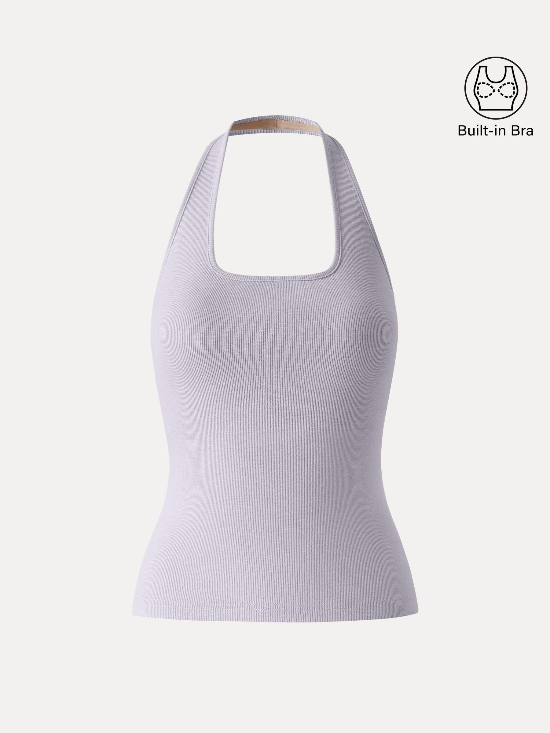 Square Halter Neck Bra Tank