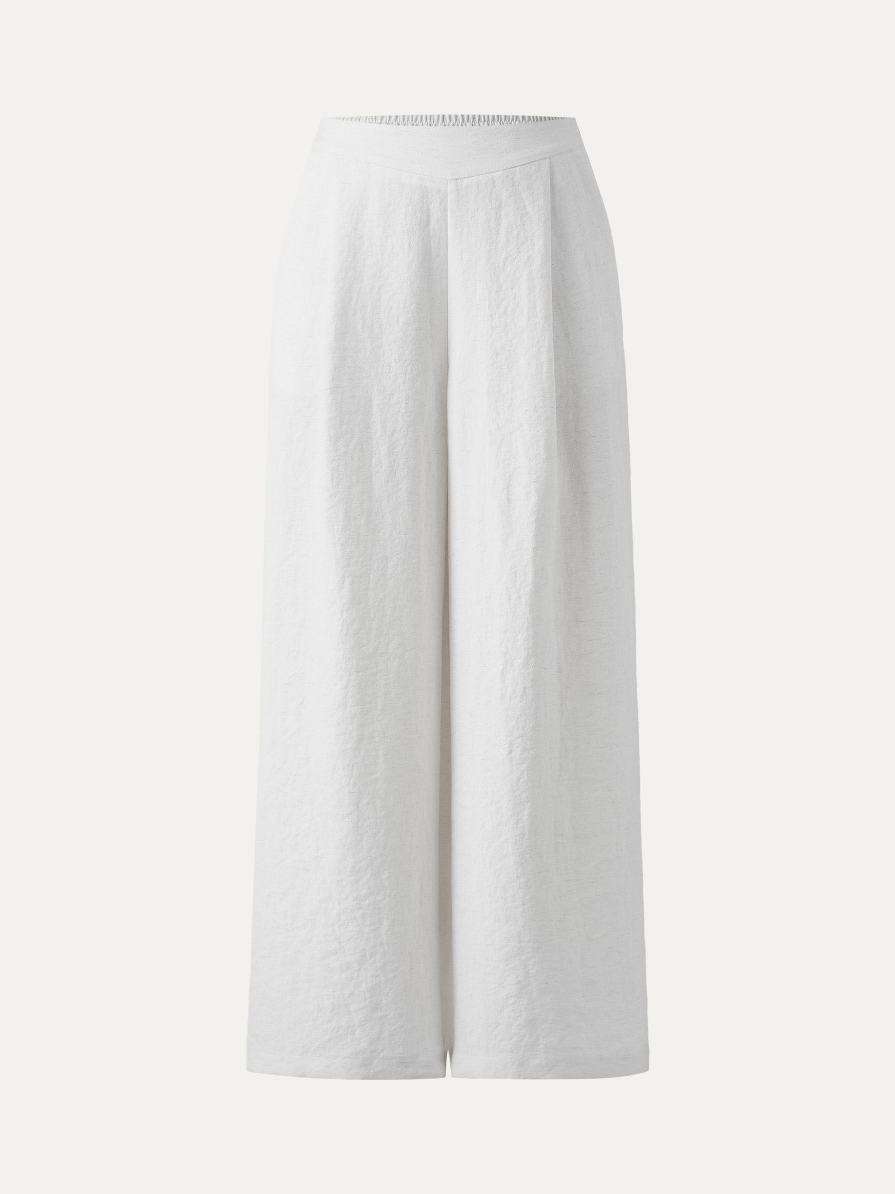 Breezy Linen-Like Mid Rise Wide Leg Pant with Pockets