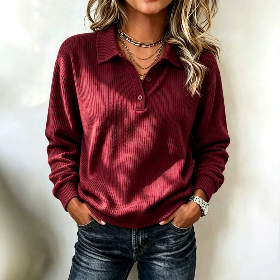 The Willow™ Polo Sweater