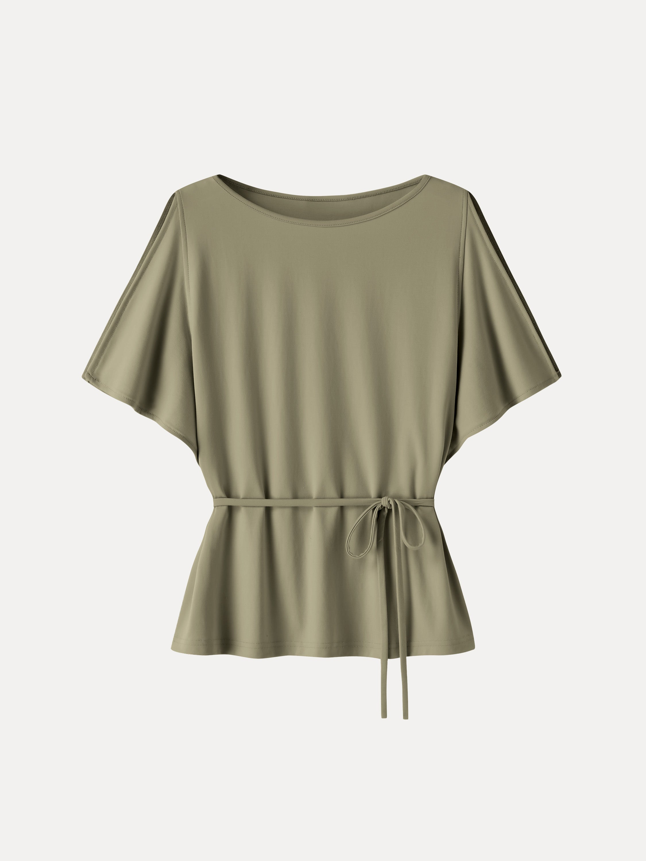 CoolTouch Relaxed Boatneck Self-Tie Top