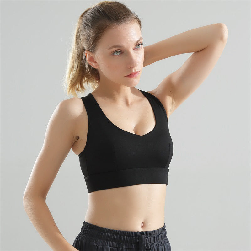Women's Backless Yoga Vest - Strappy Sports Tank Top