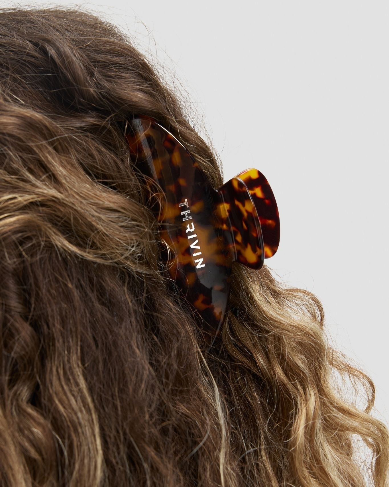 Claw Clip | Black & Tortoise Brown