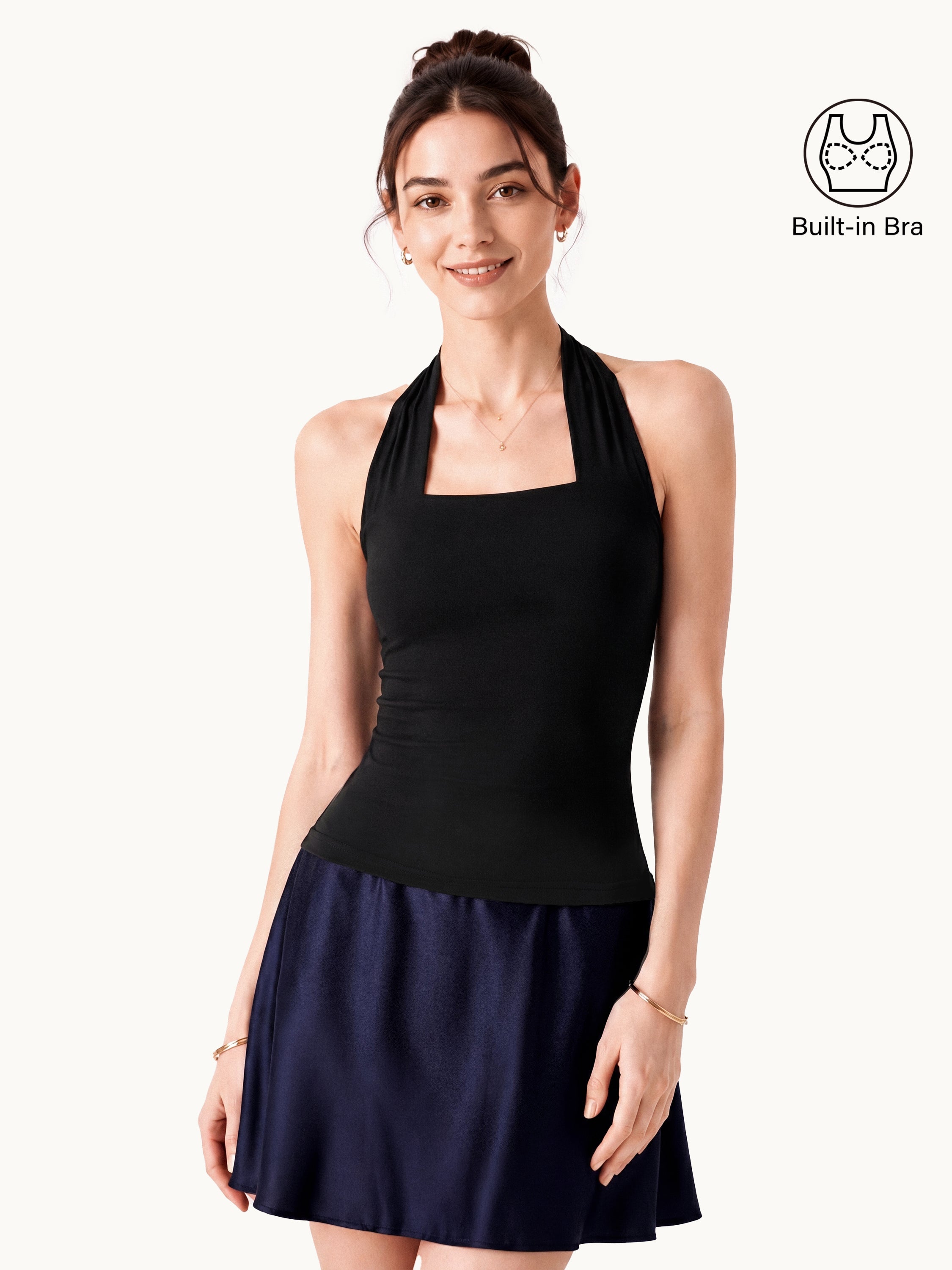 Halter Going-Out Bra Top