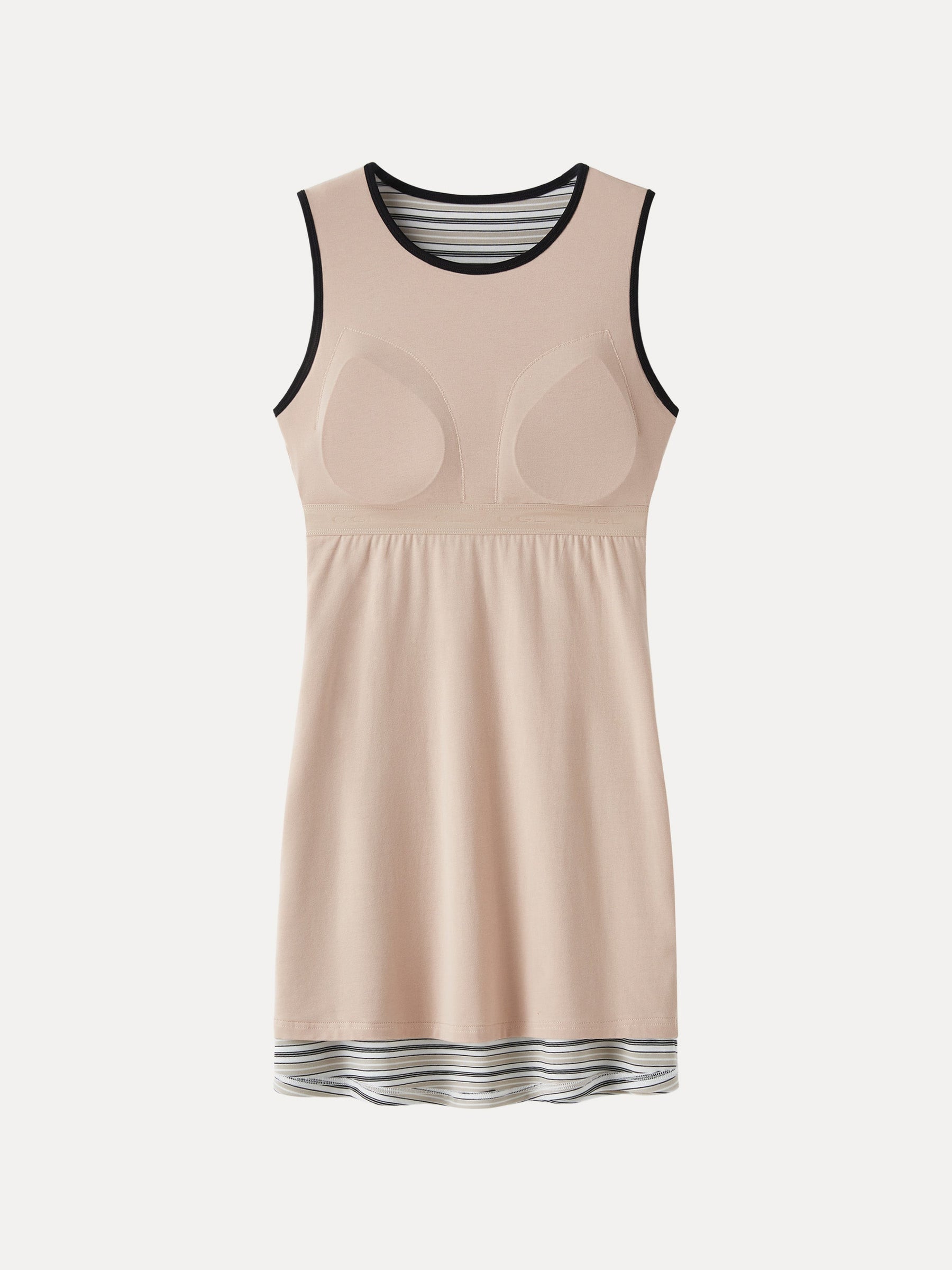 Striped Easy Mini Bra Dress