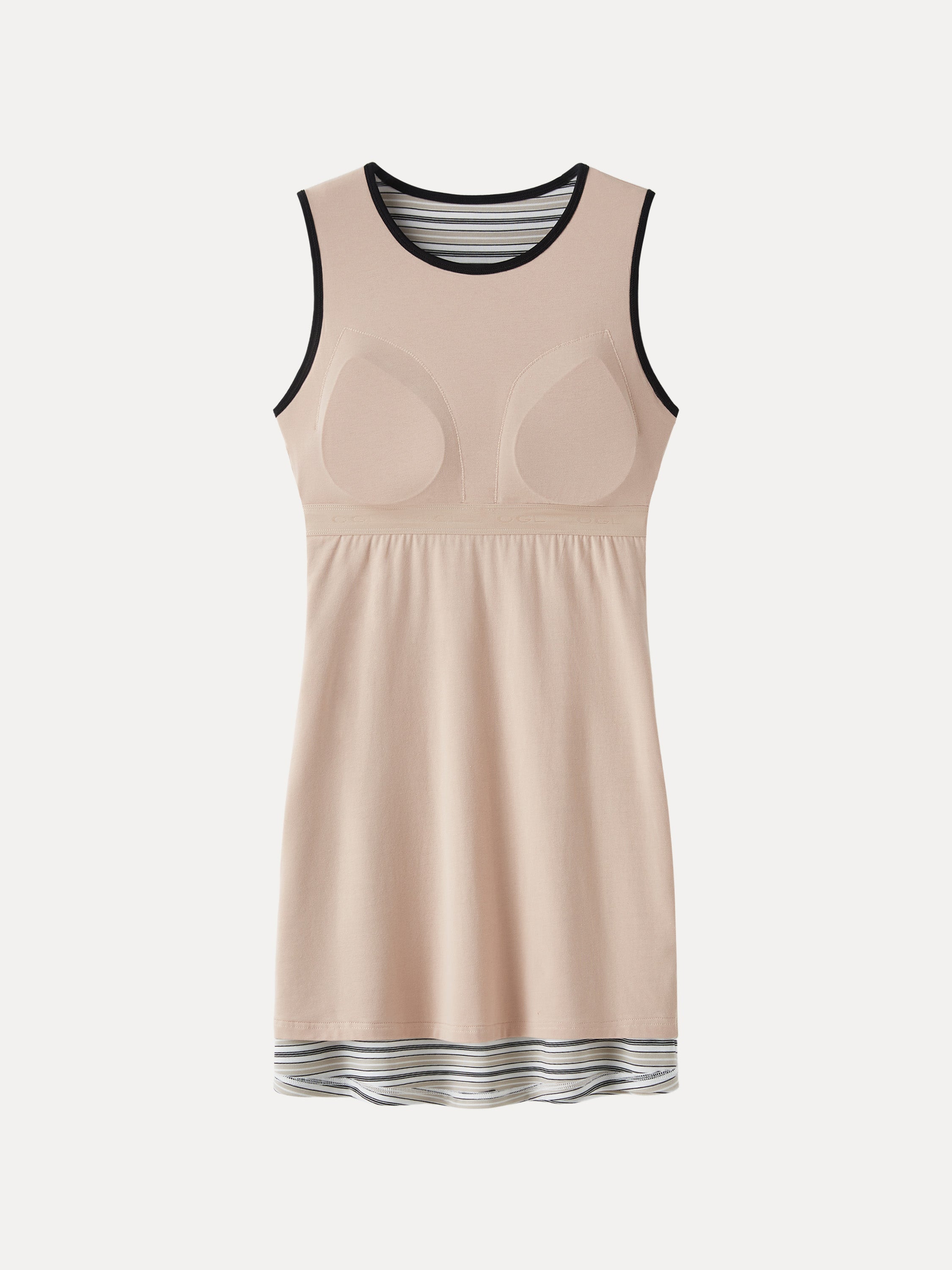 Striped Easy Mini Bra Dress