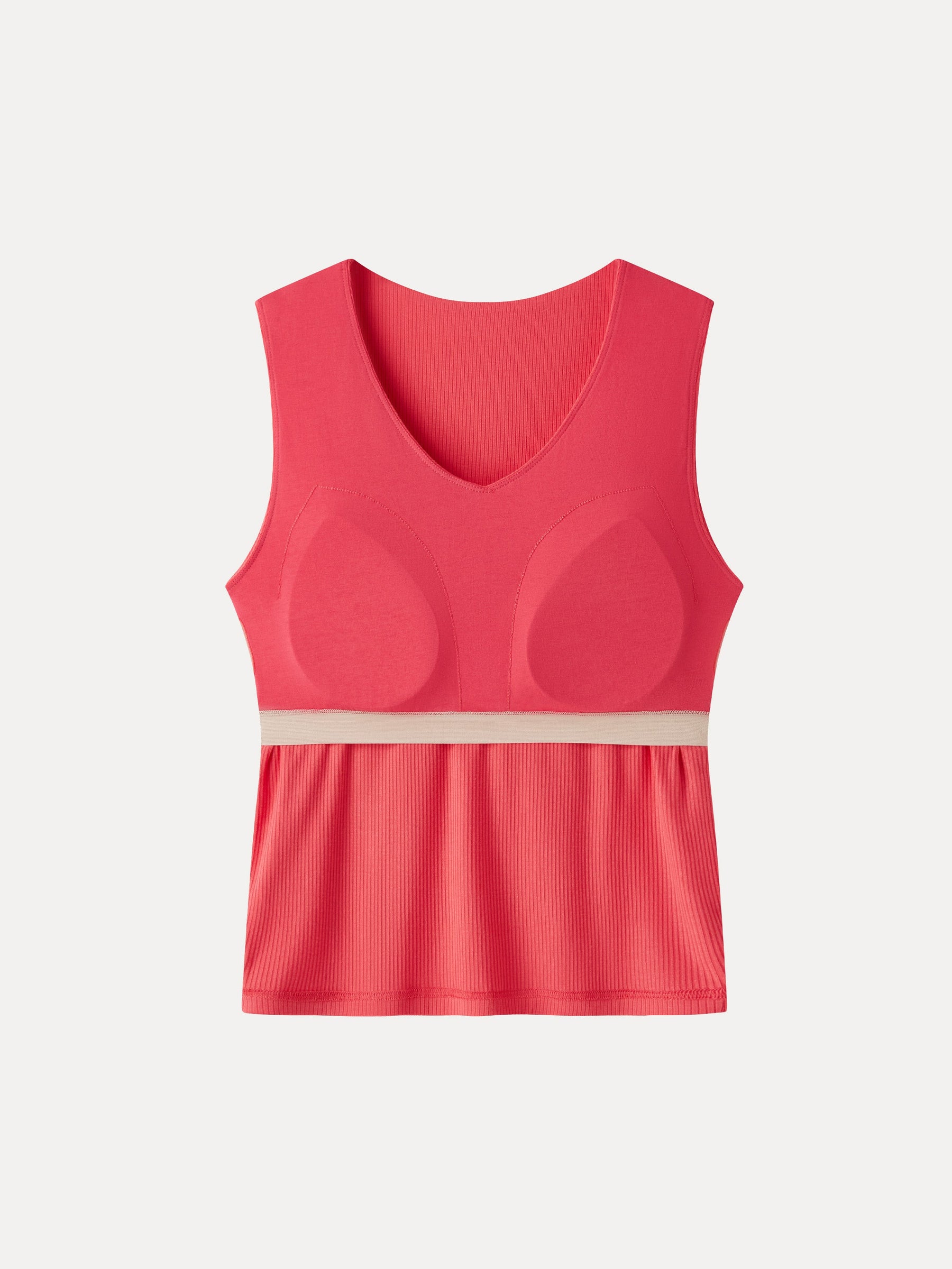 CoolTouch Ease V-Neck Wide Shoulder Bra Tank