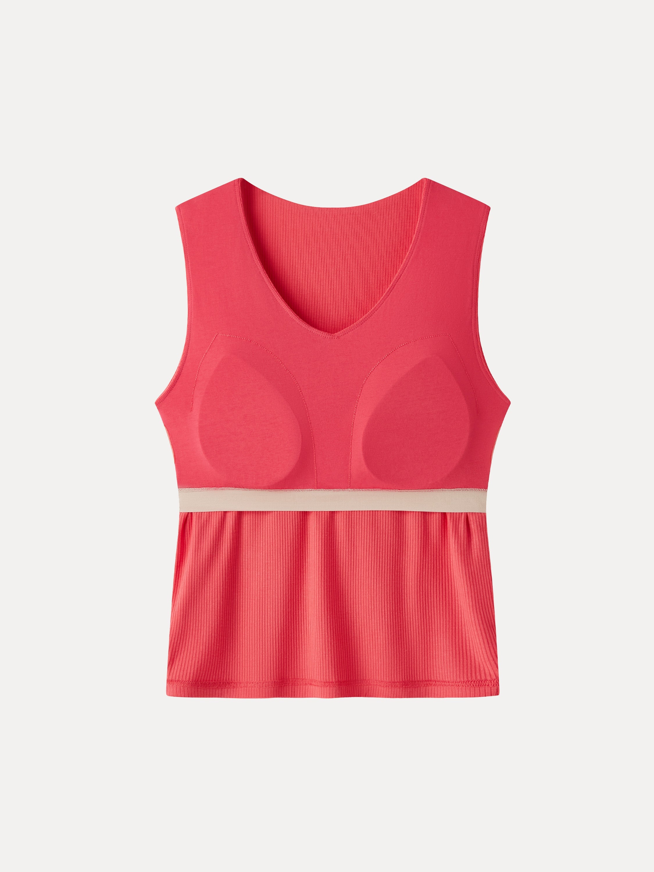 CoolTouch Ease V-Neck Wide Shoulder Bra Tank