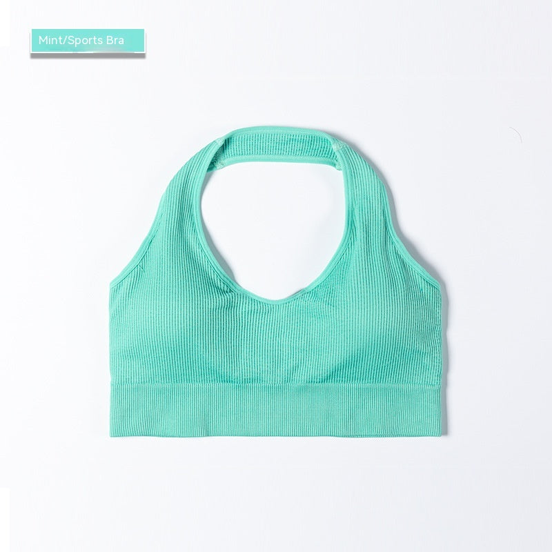 Women's Fitness Yoga Sports Bra - Medium Support Performance Bra