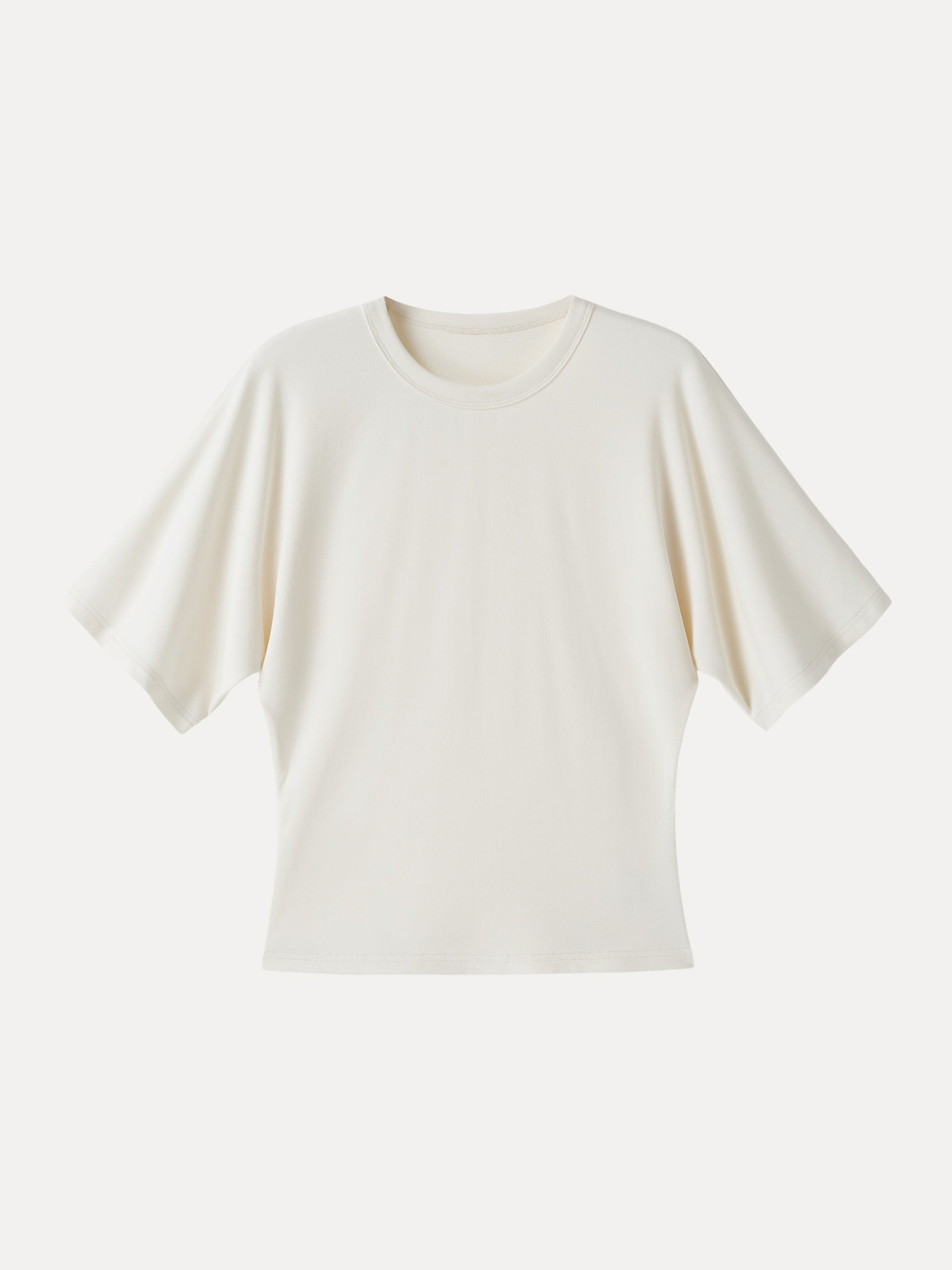 Elevated Cotton-Blend Essential Tee