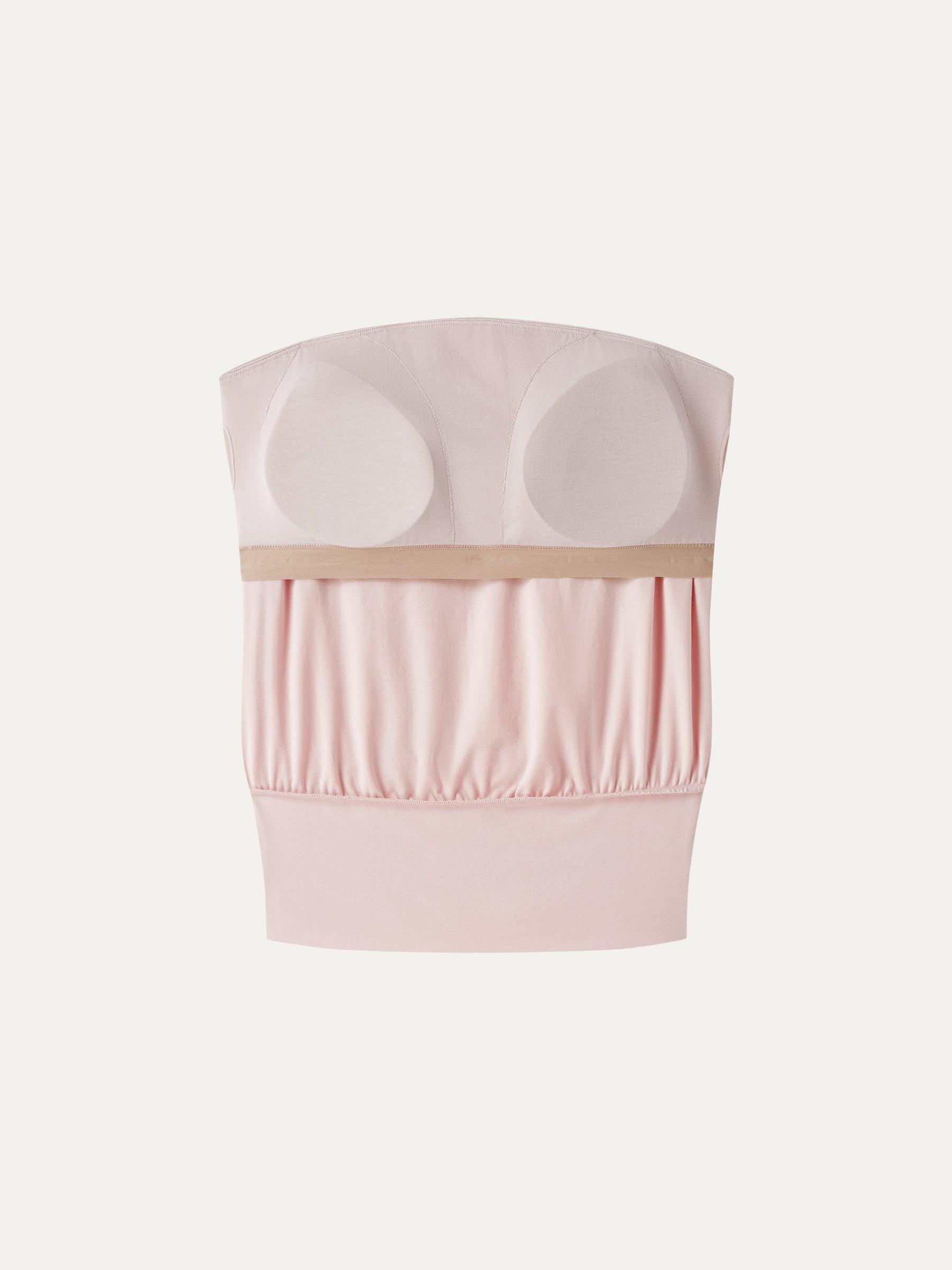 Lyocell Bandeau Banded Hem Bra Top