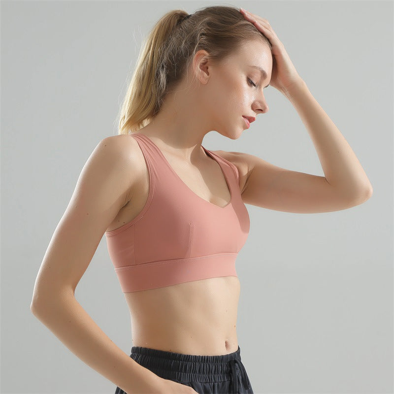Women's Backless Yoga Vest - Strappy Sports Tank Top