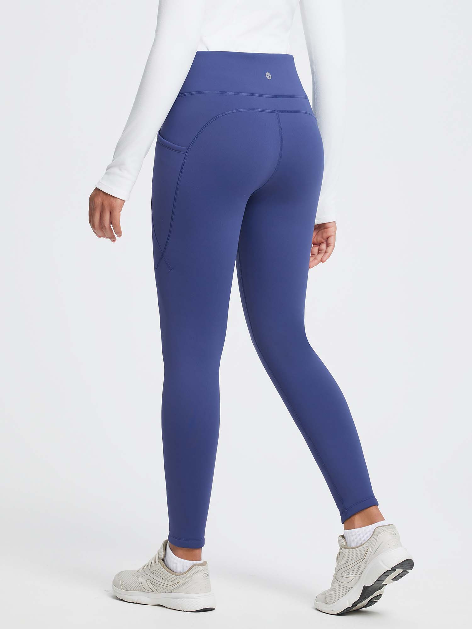 27" Thermal Fleece High-Waist Yoga Leggings