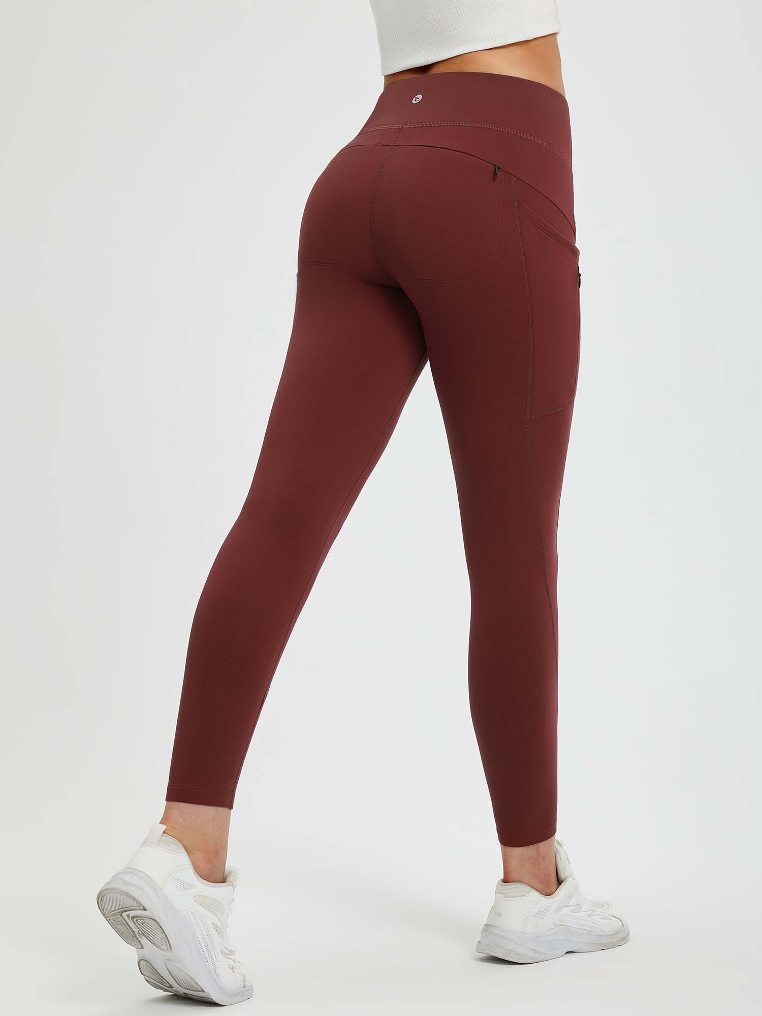 25" Fleece-Lined Yoga Leggings