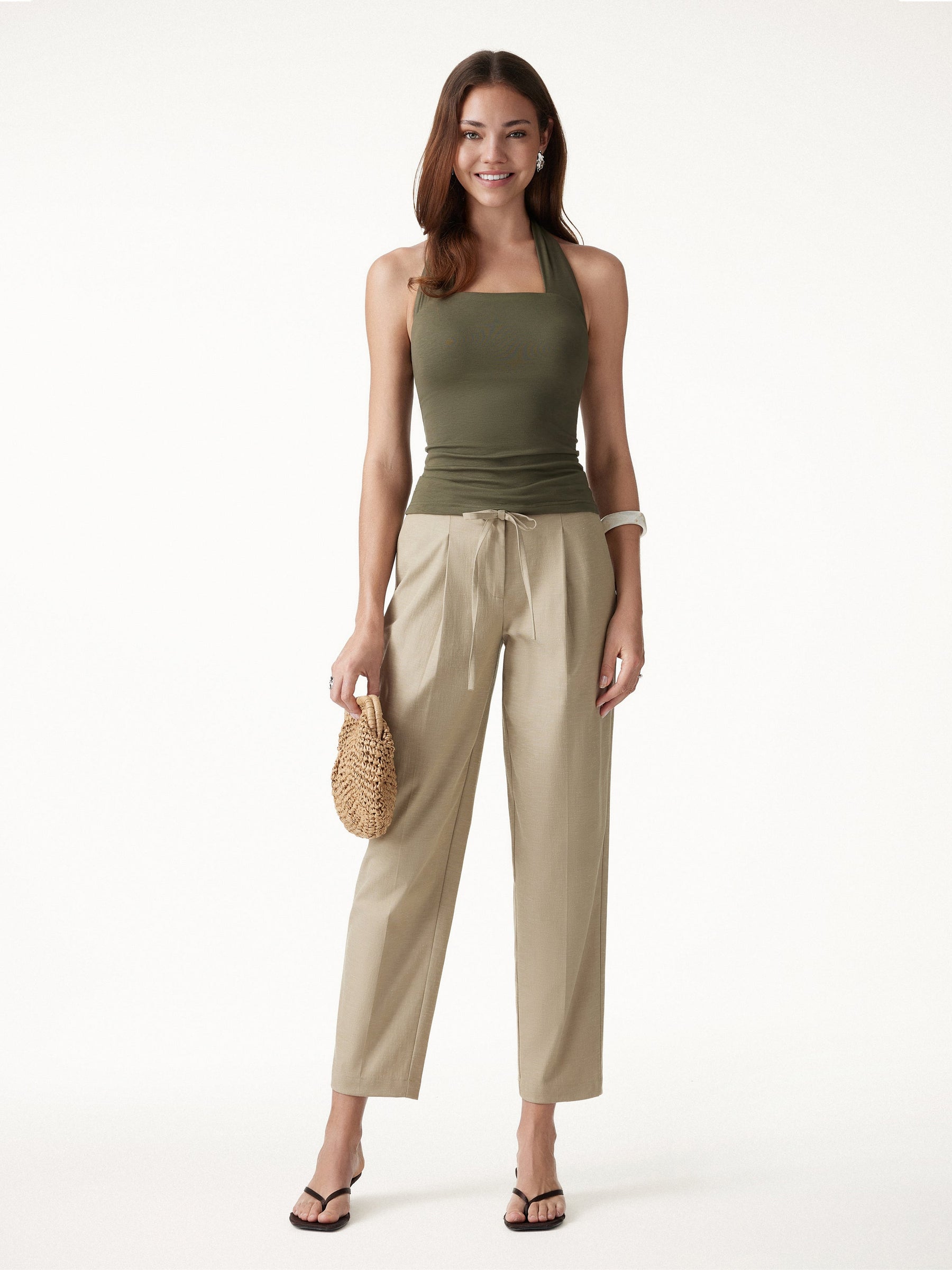 CoolTouch Halter Going-Out Bra Top
