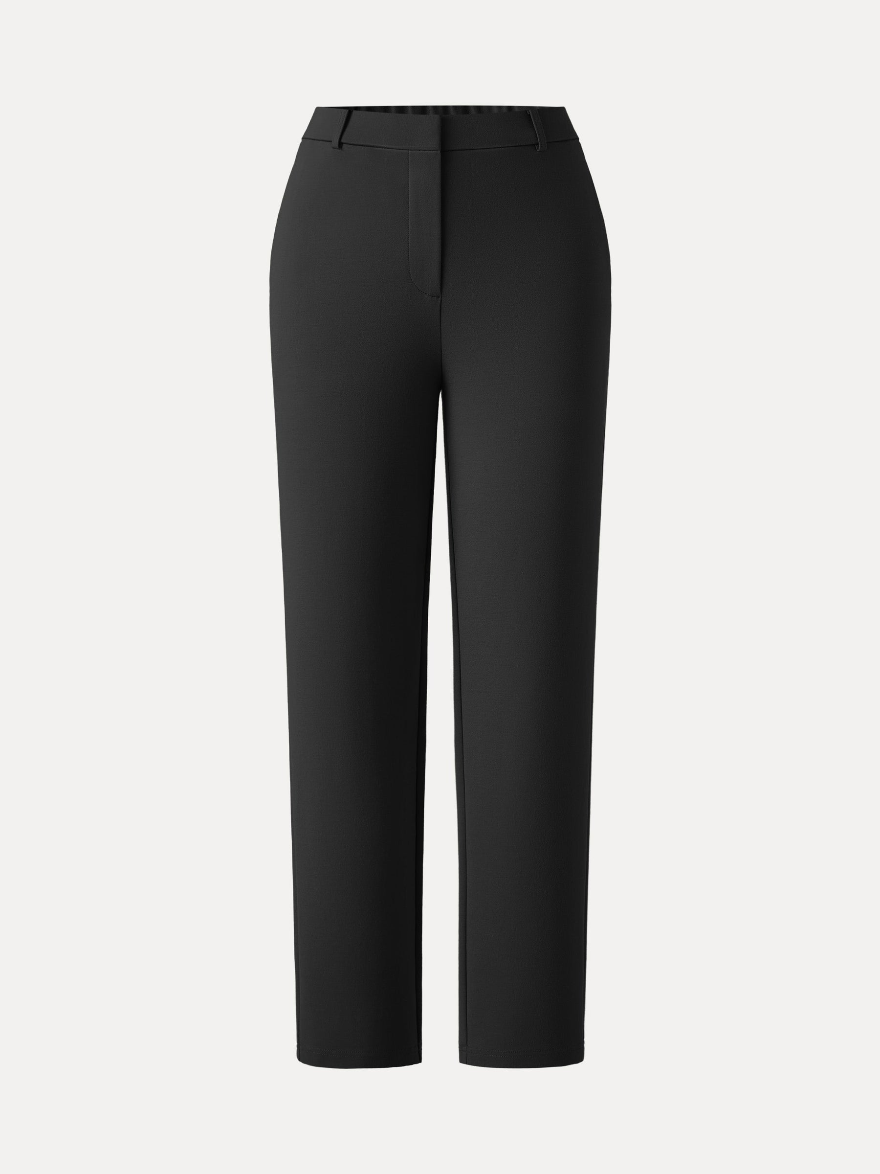 4-Way Stretch High Rise Tapered Leg Pant with Pockets