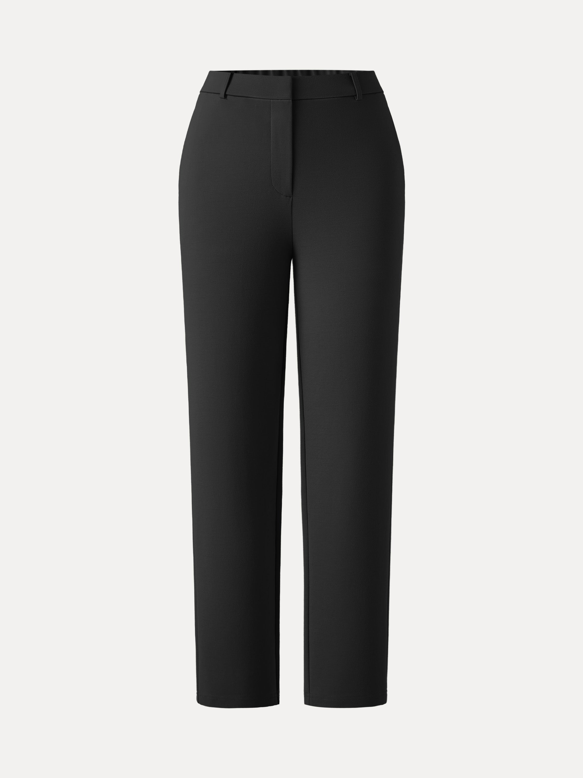 4-Way Stretch High Rise Tapered Leg Pant with Pockets