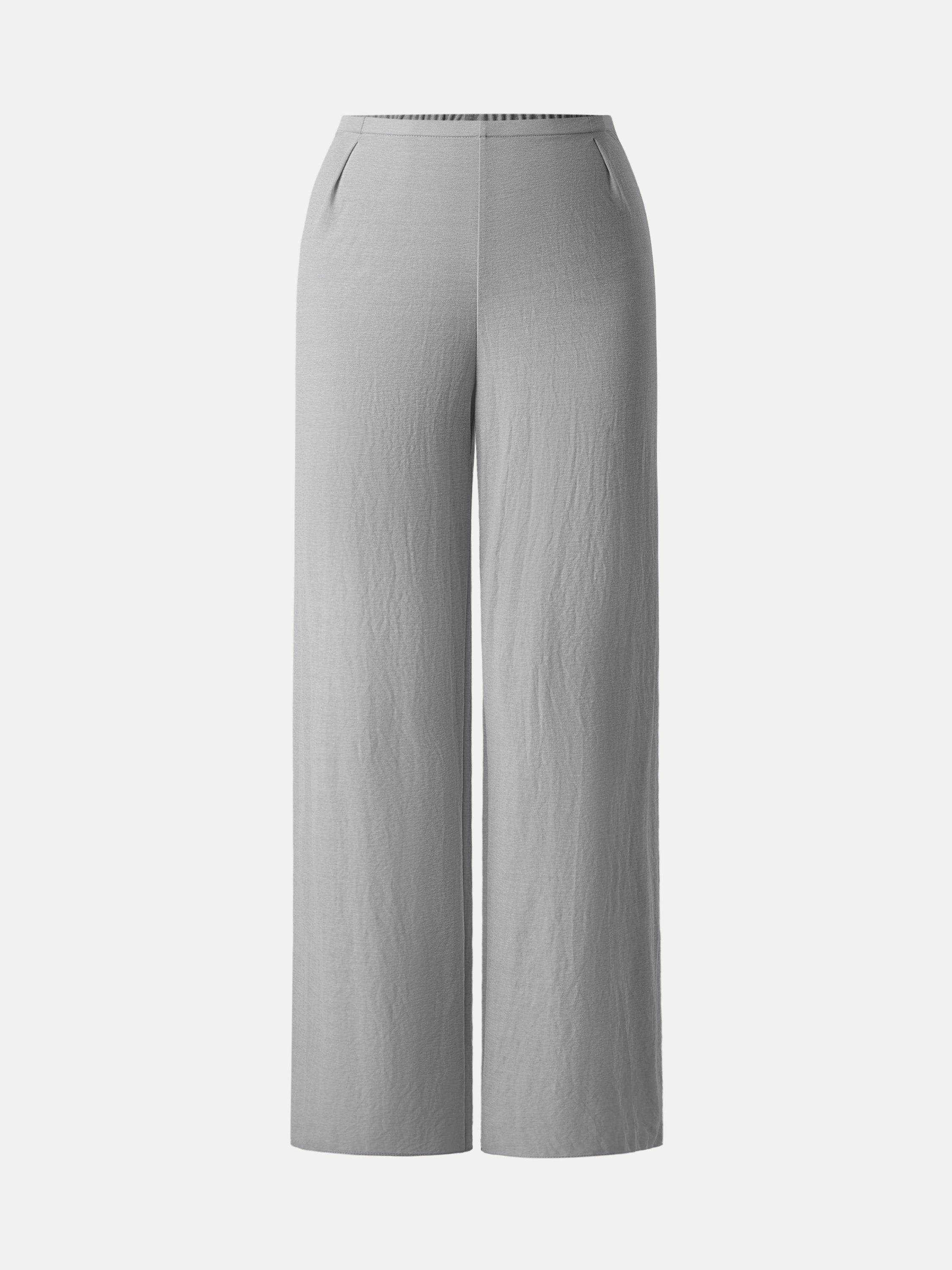 Breathable Cotton-linen Straight Leg Pant