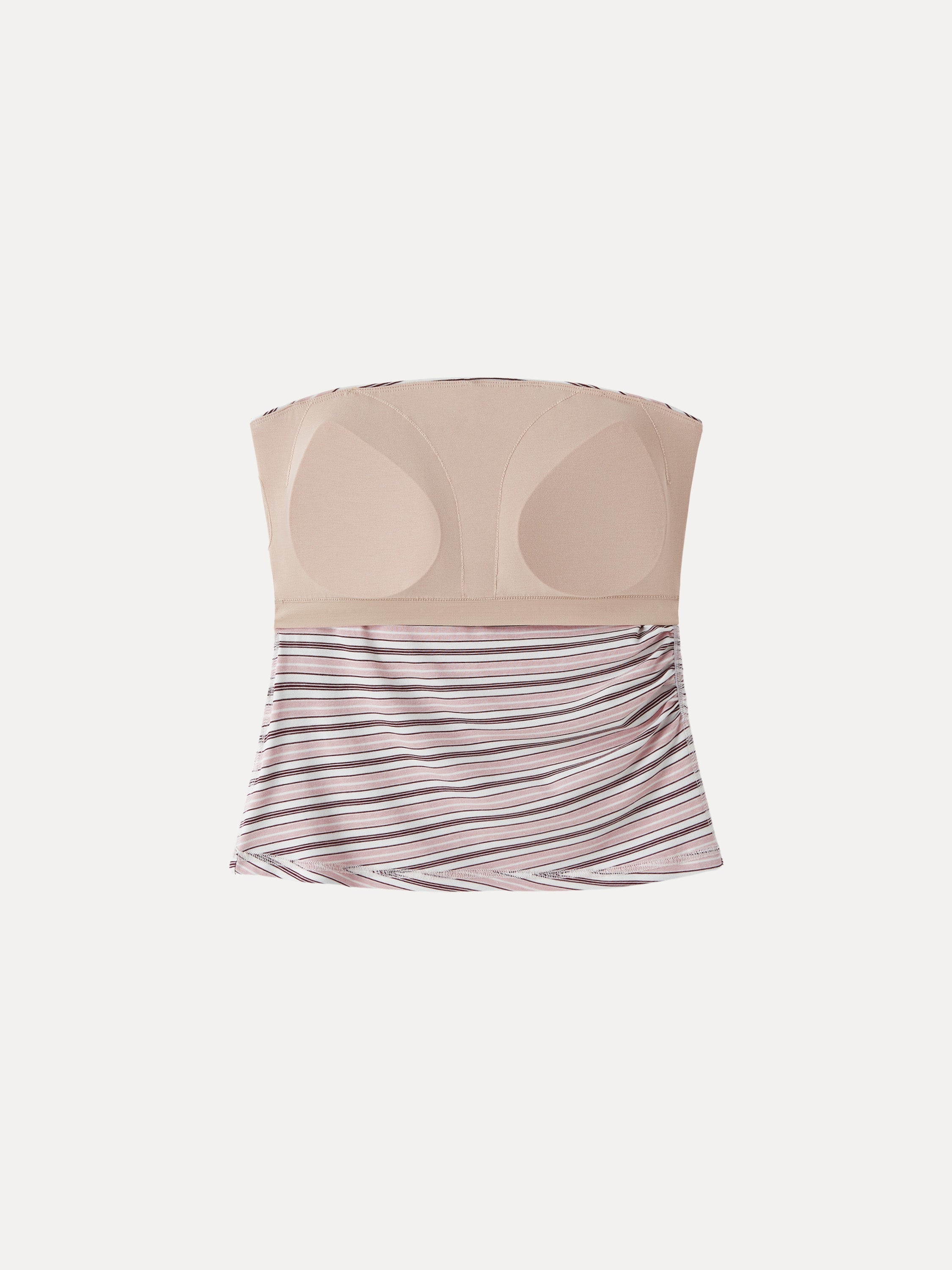Striped Bra Tube Top