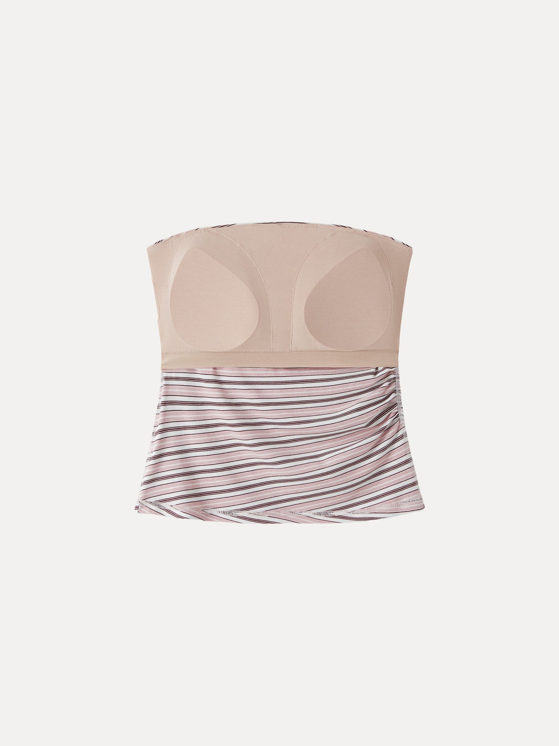 Striped Bra Tube Top