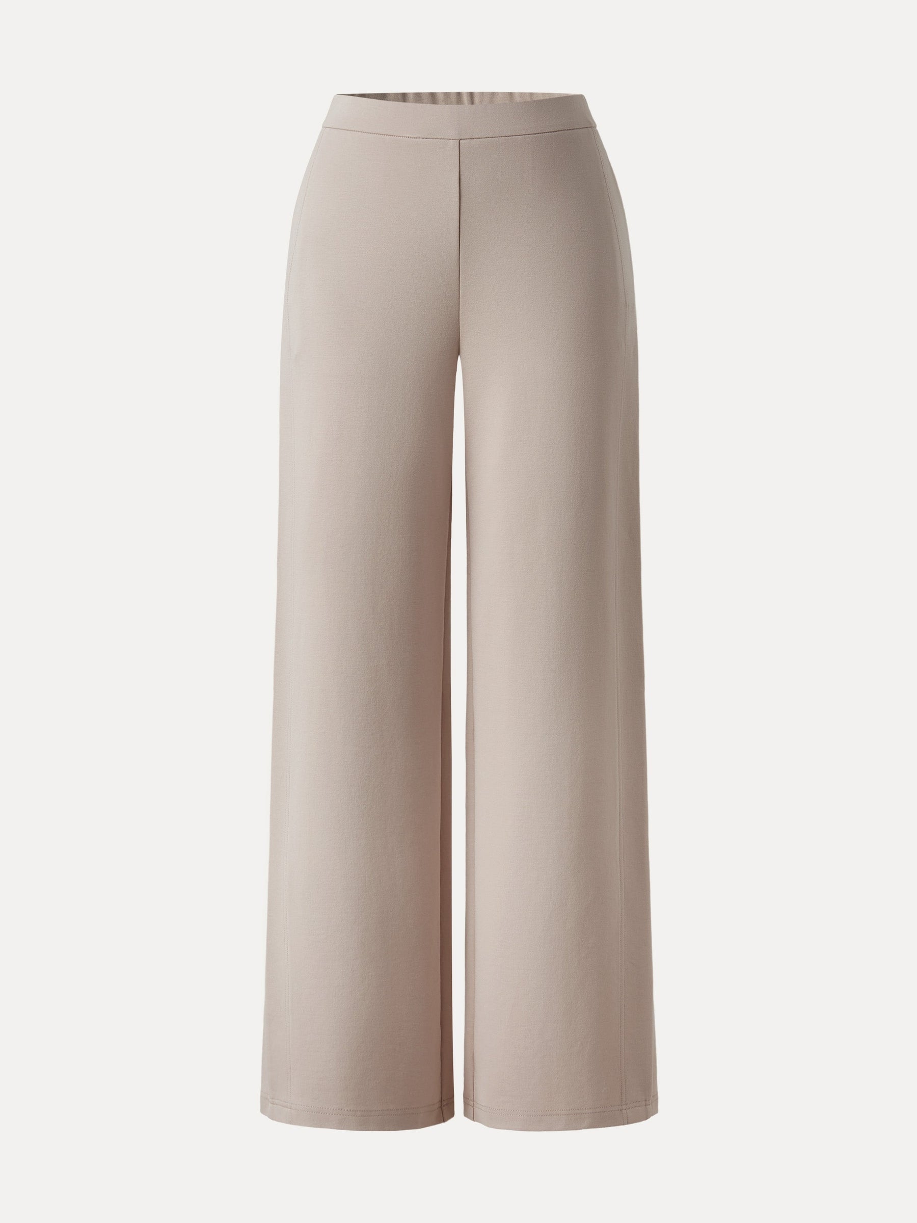 Drapey Mid Rise Wide Leg Pull-on Pant with Pockets