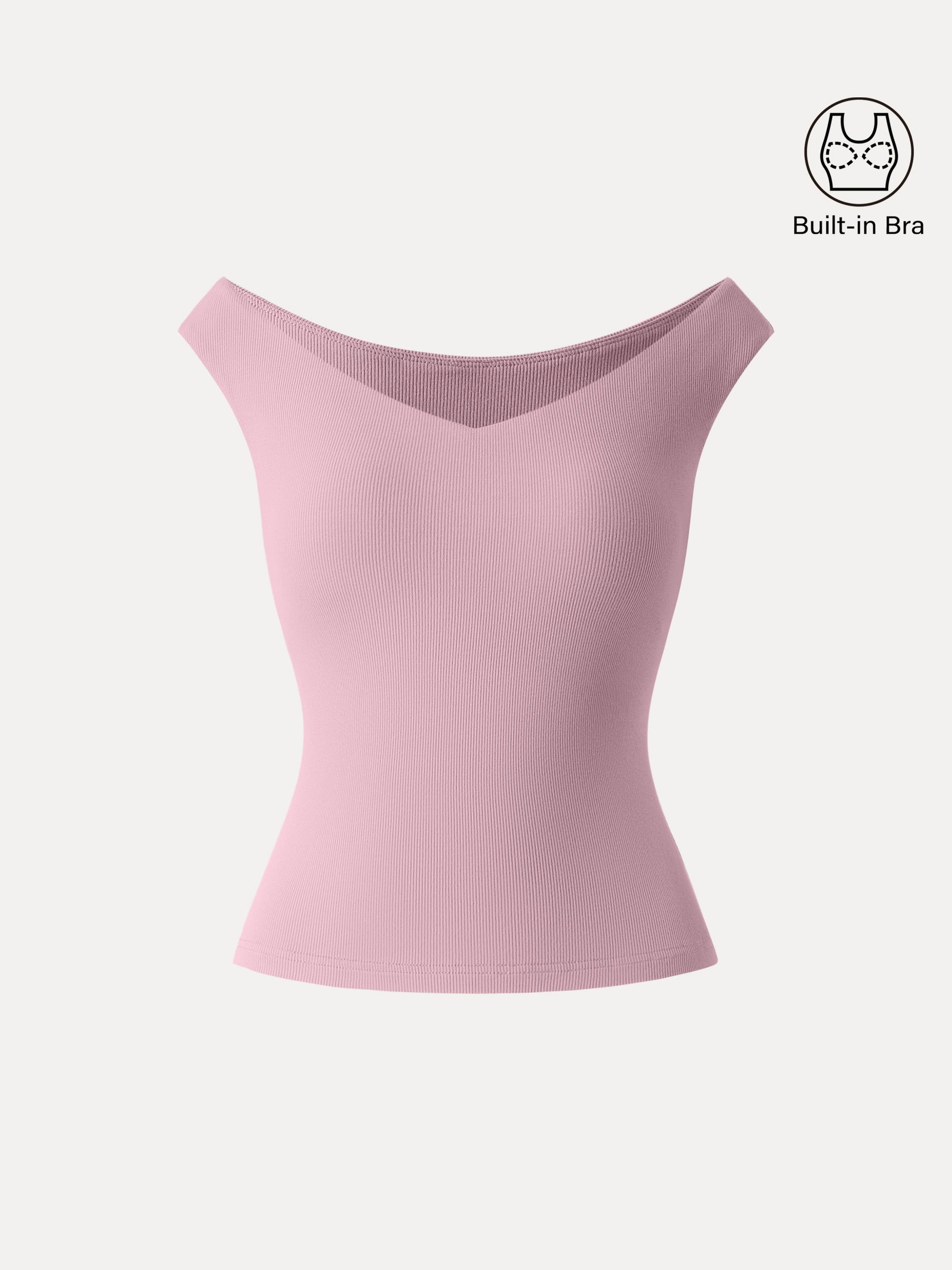 Essential V-neck New Airy Bra Top