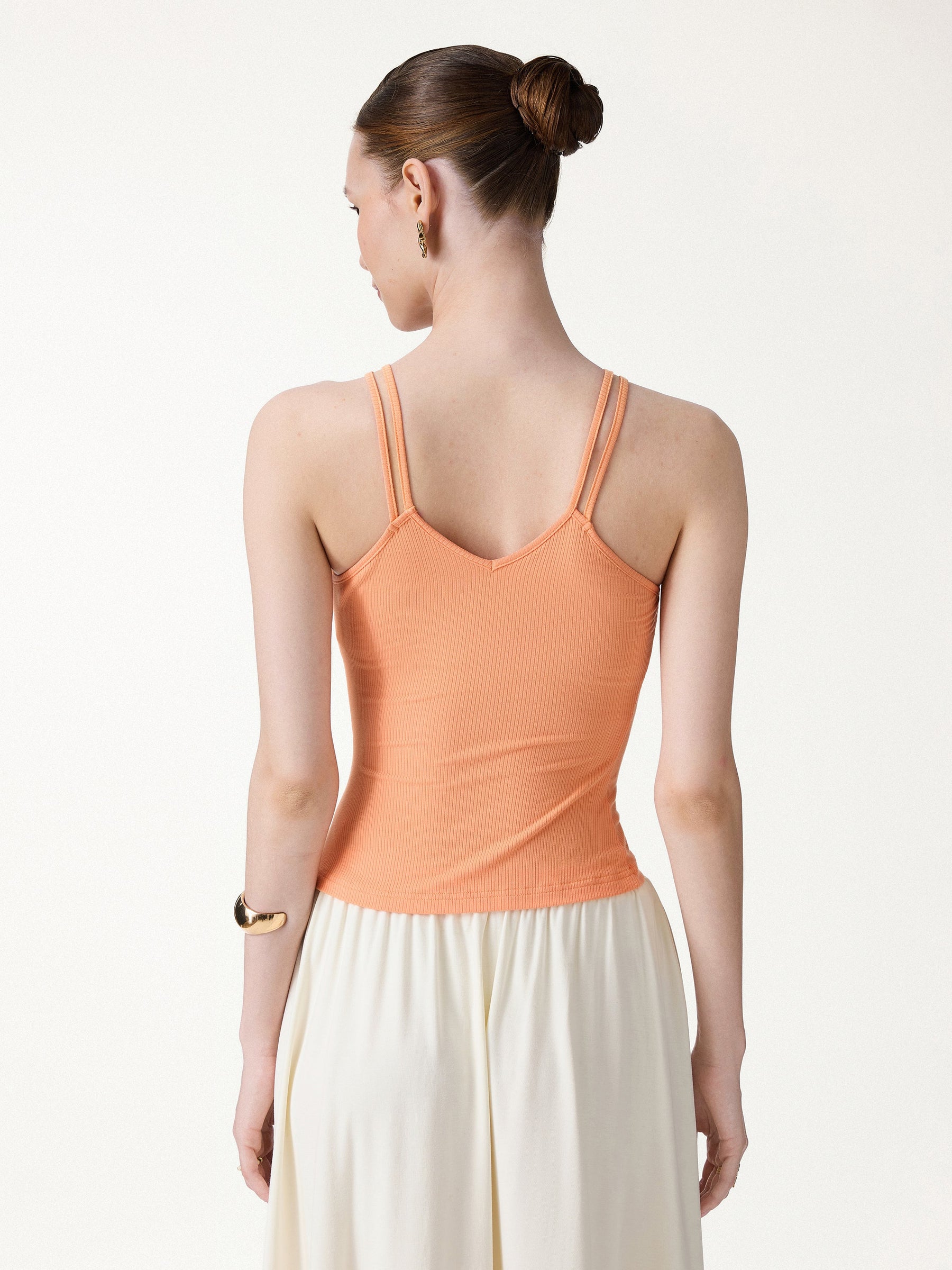 CoolTouch V-Neck Spaghetti Bra Tank