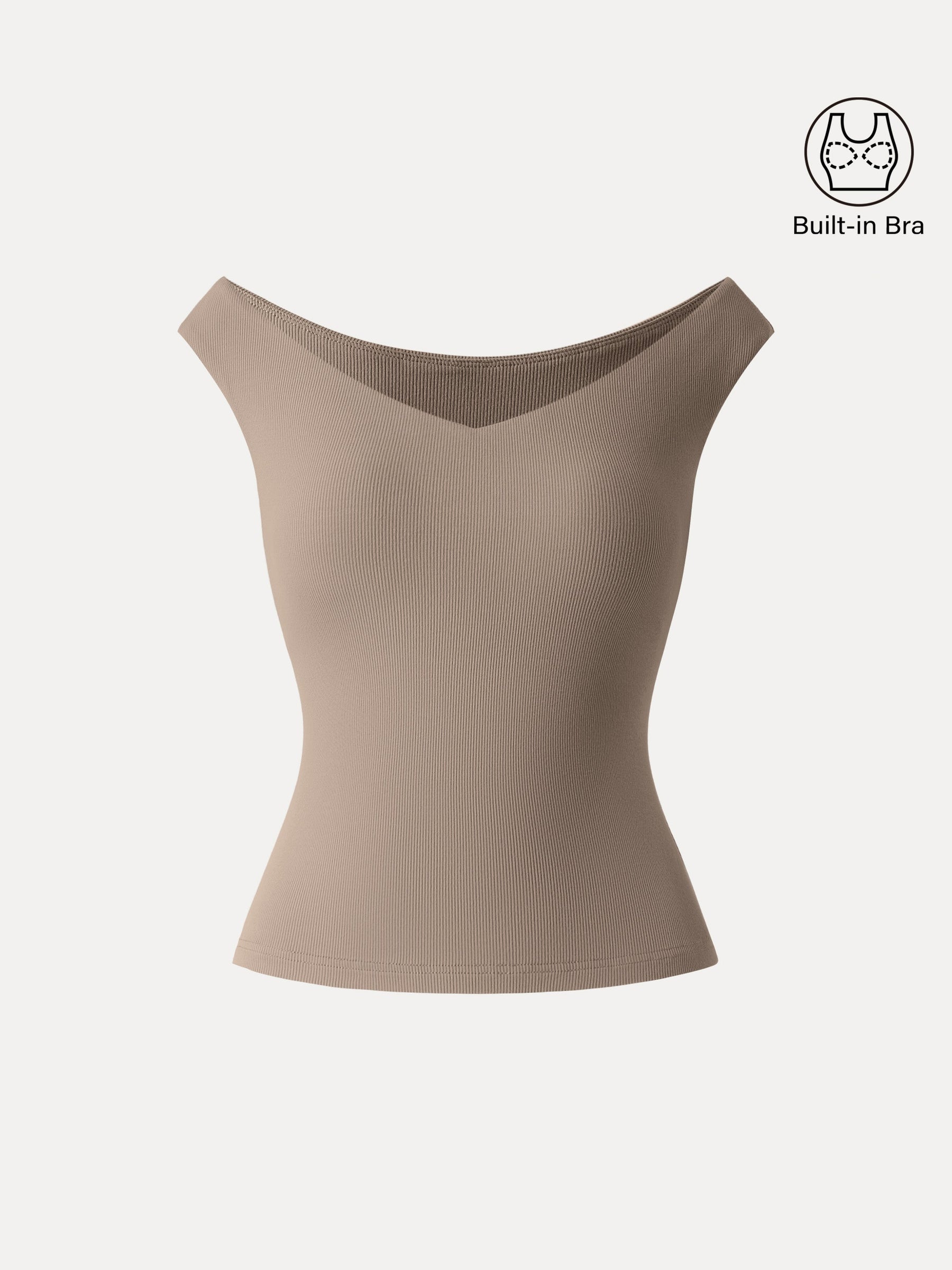 Essential V-neck New Airy Bra Top