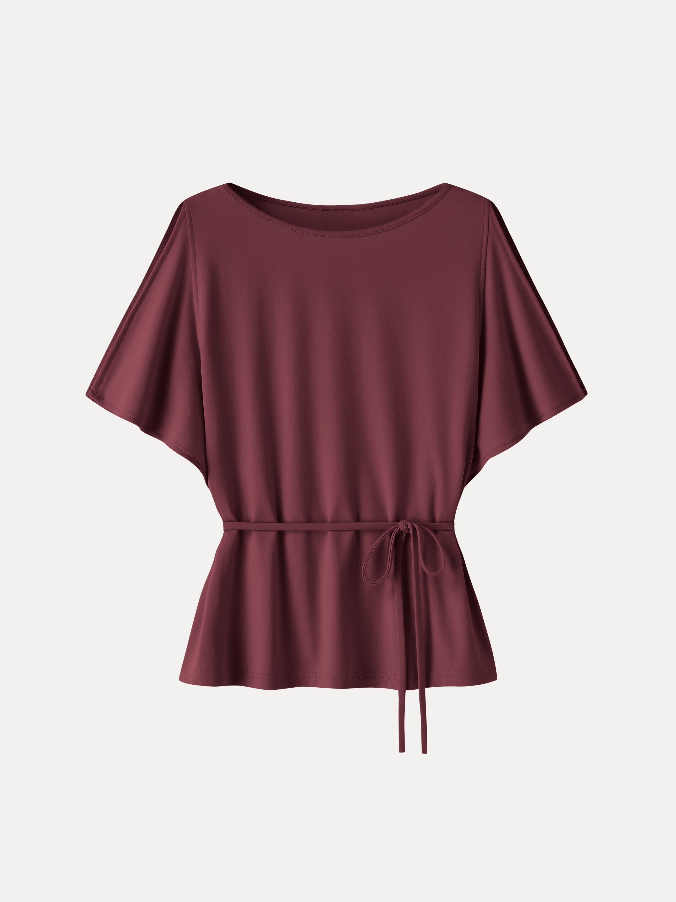 CoolTouch Relaxed Boatneck Self-Tie Top