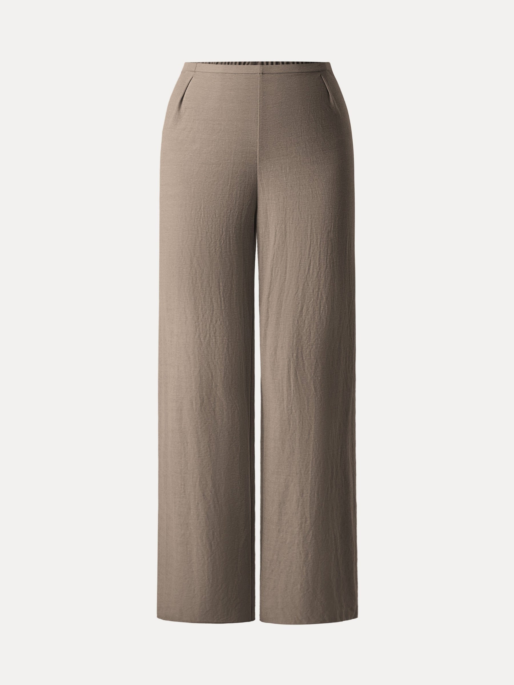 Breathable Cotton-linen Straight Leg Pant