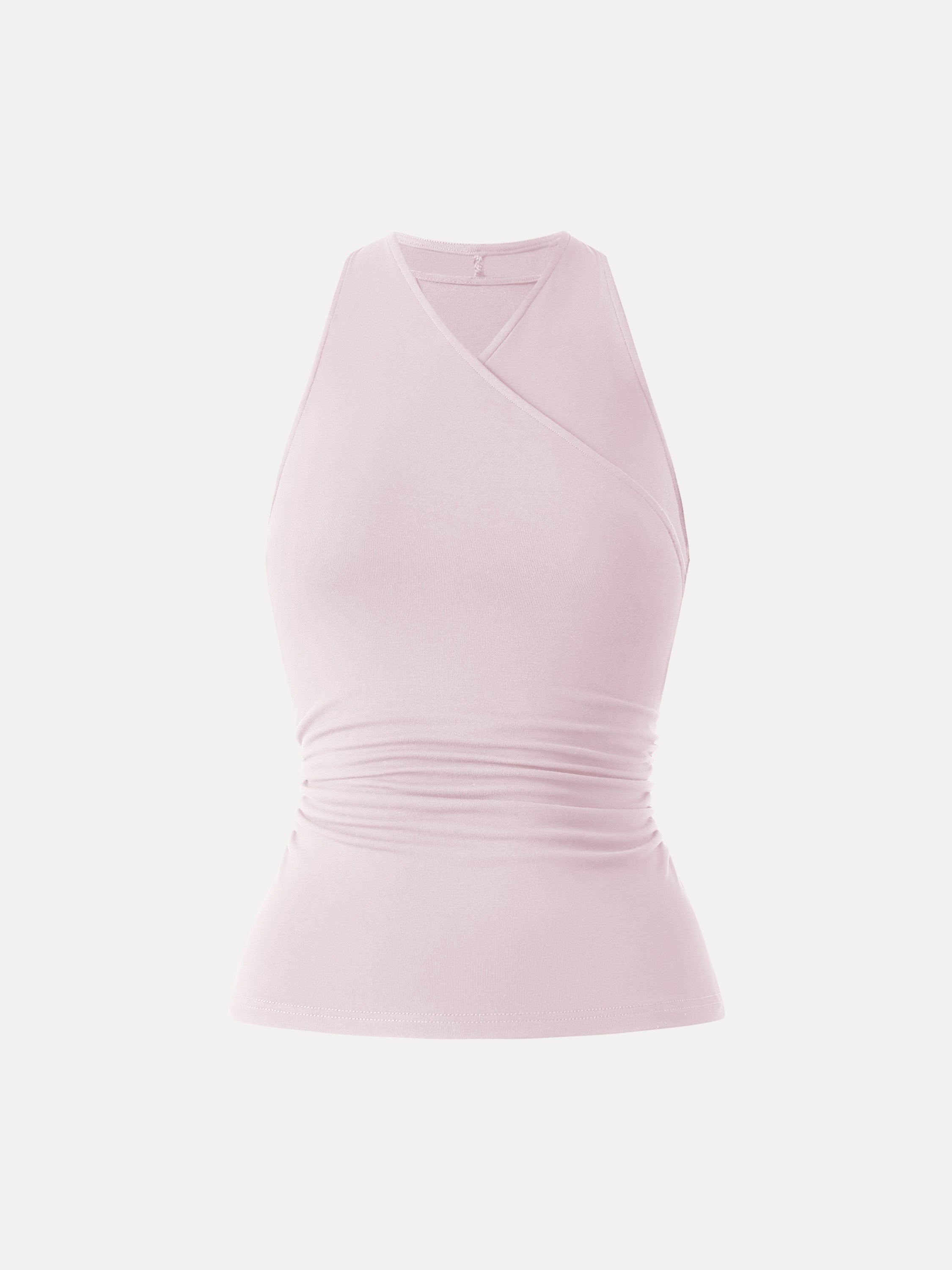 Ultrasoft Surplice Sleeveless Top